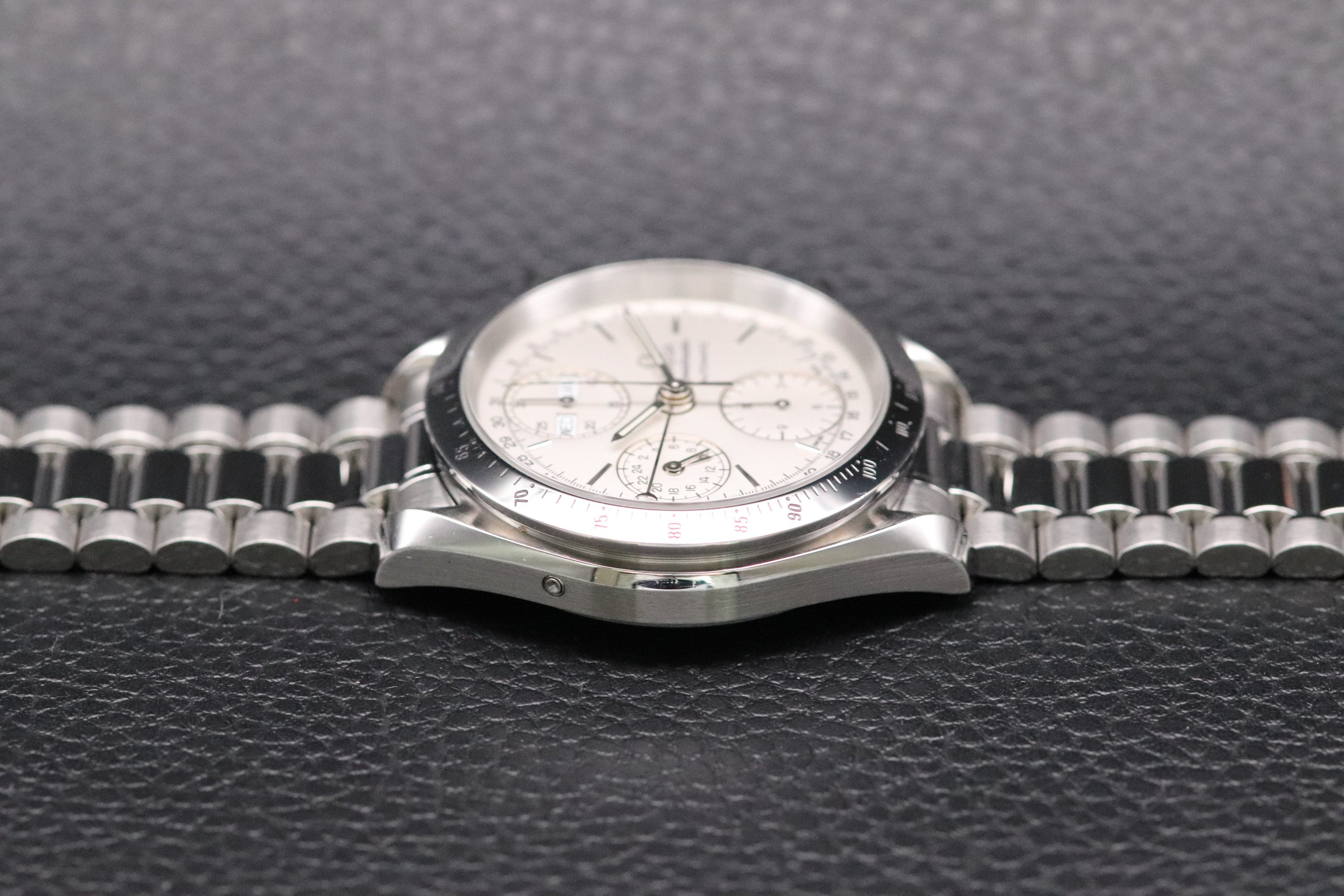 Omega Speedmaster Day Date 3521.30 Silver Dial 1998