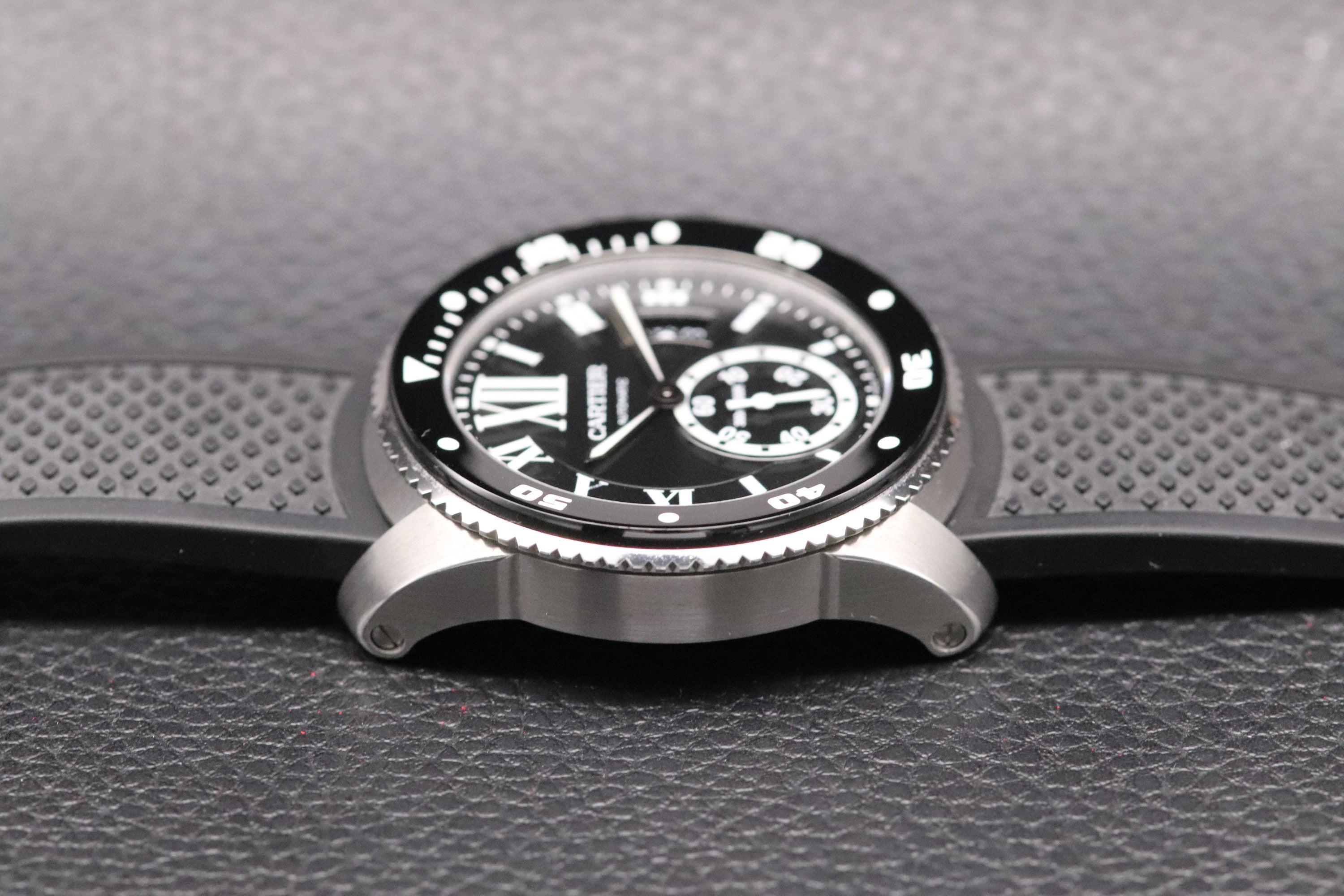 Cartier Calibre de Cartier W7100056 Rubber Strap 2016