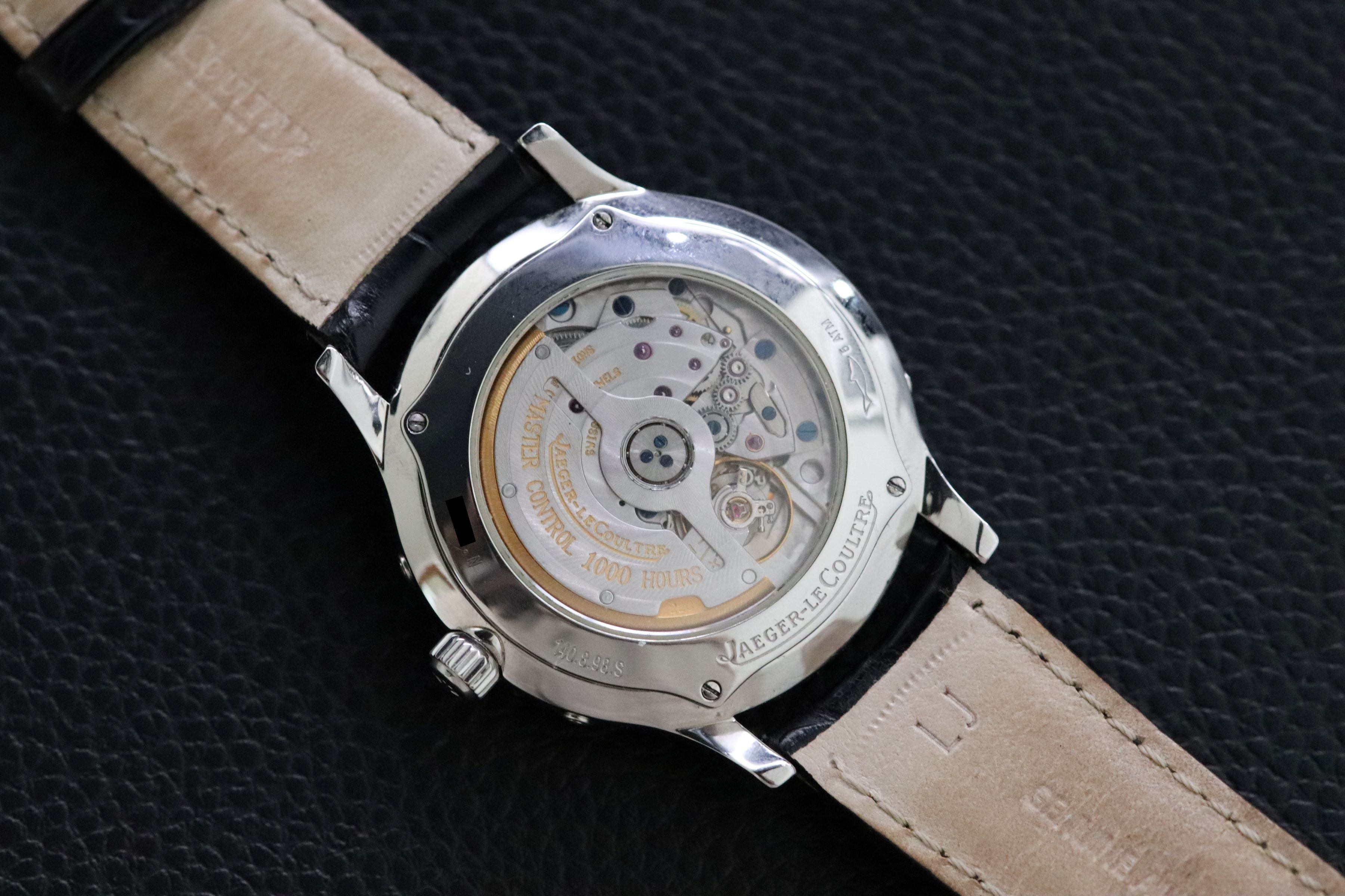Jaeger-LeCoultre Master Calendar Moon 140.8.98.S Glas Boden