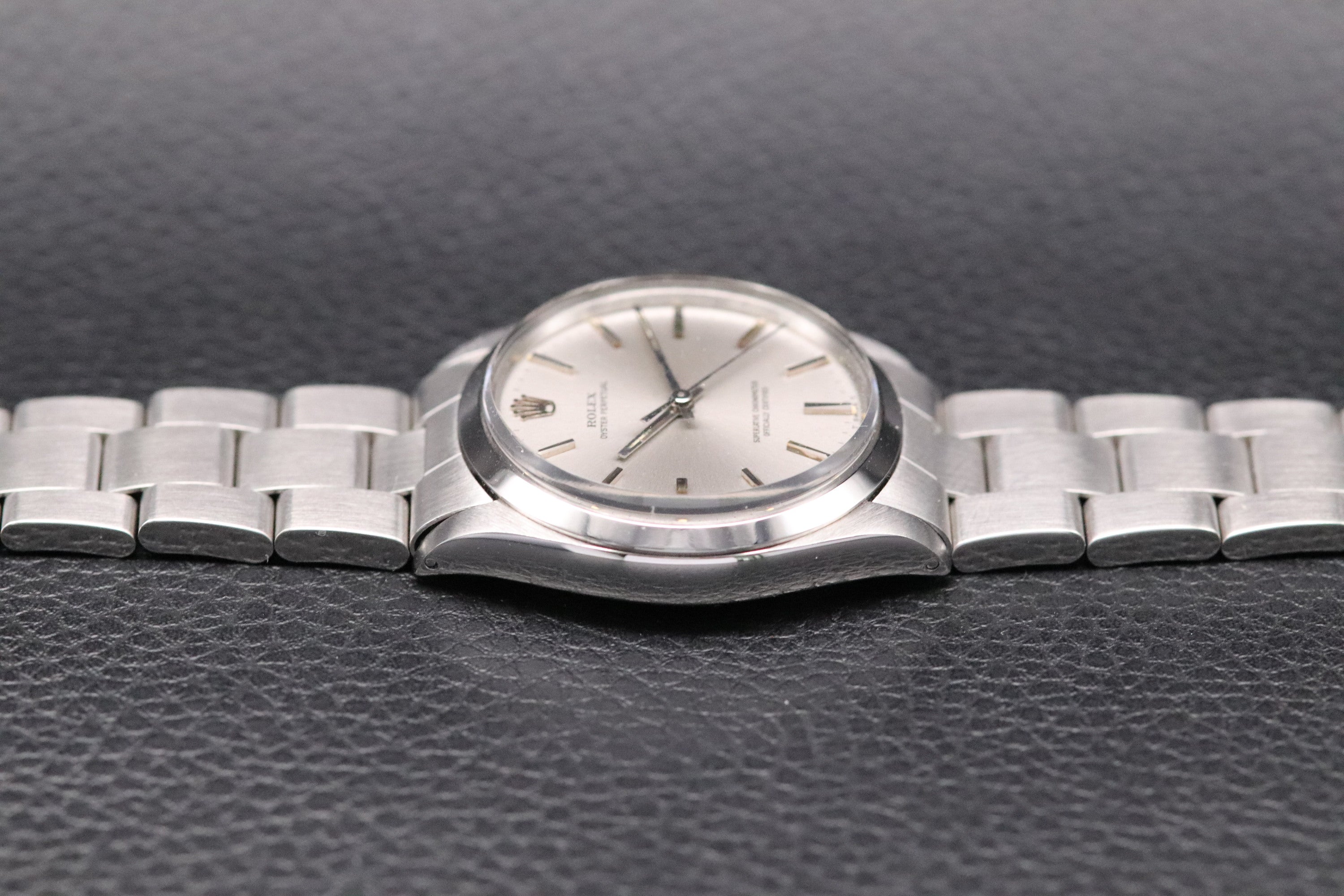 Rolex Oyster Perpetual 1002 Silver Dial 1967 Automatic