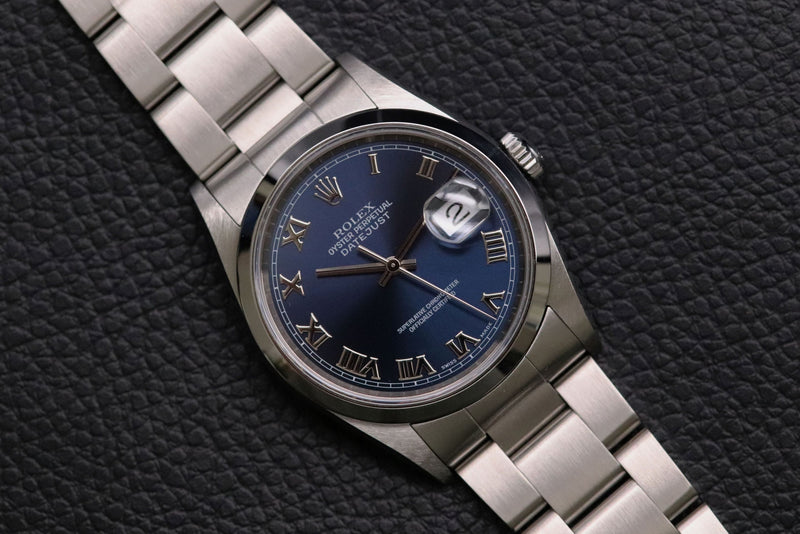 Rolex Datejust 16200 Blue NOS