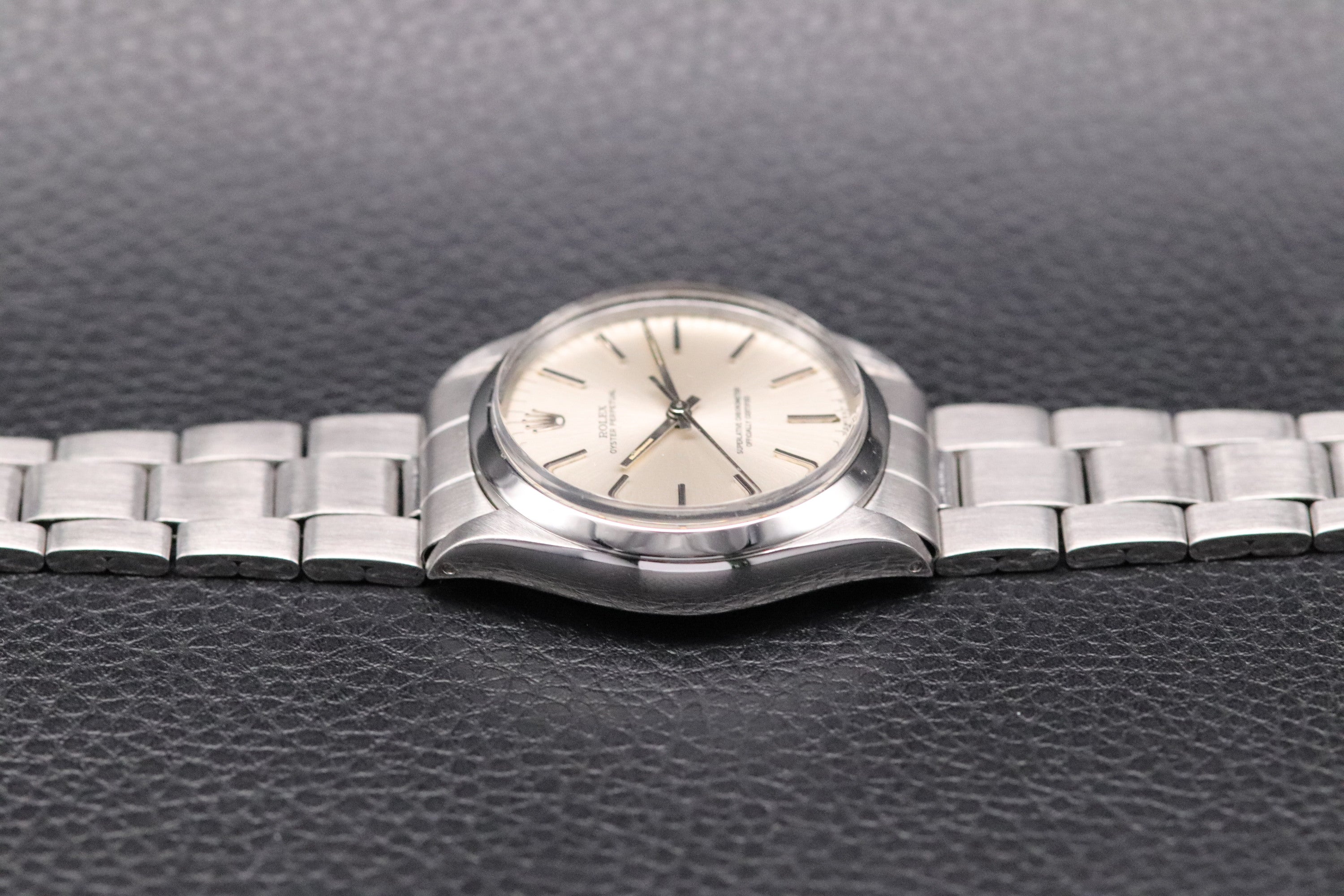 Rolex Oyster Perpetual 1002 Silver Dial 1973 Automatic