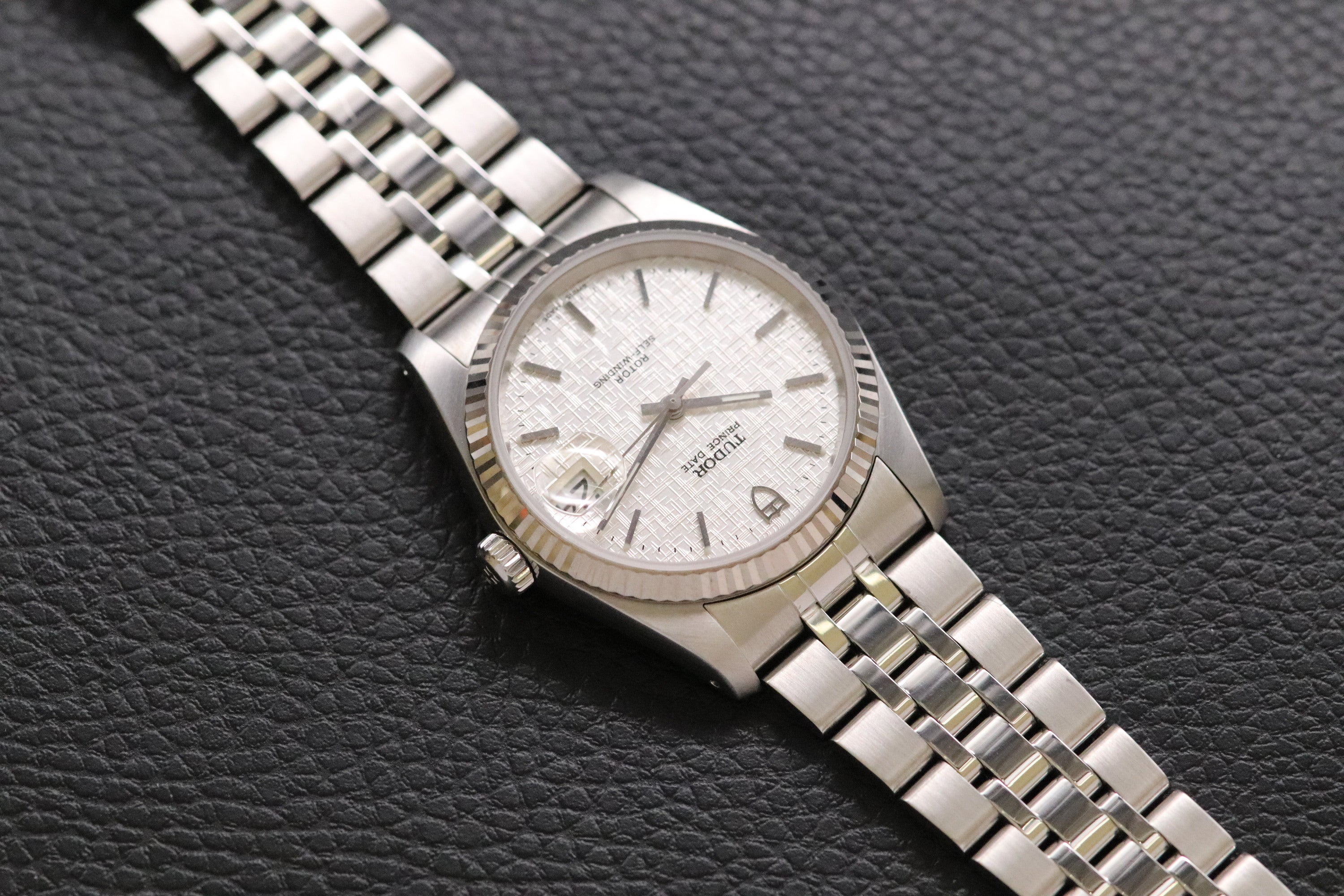 Tudor Prince Date 74034 Linen Dial 2017