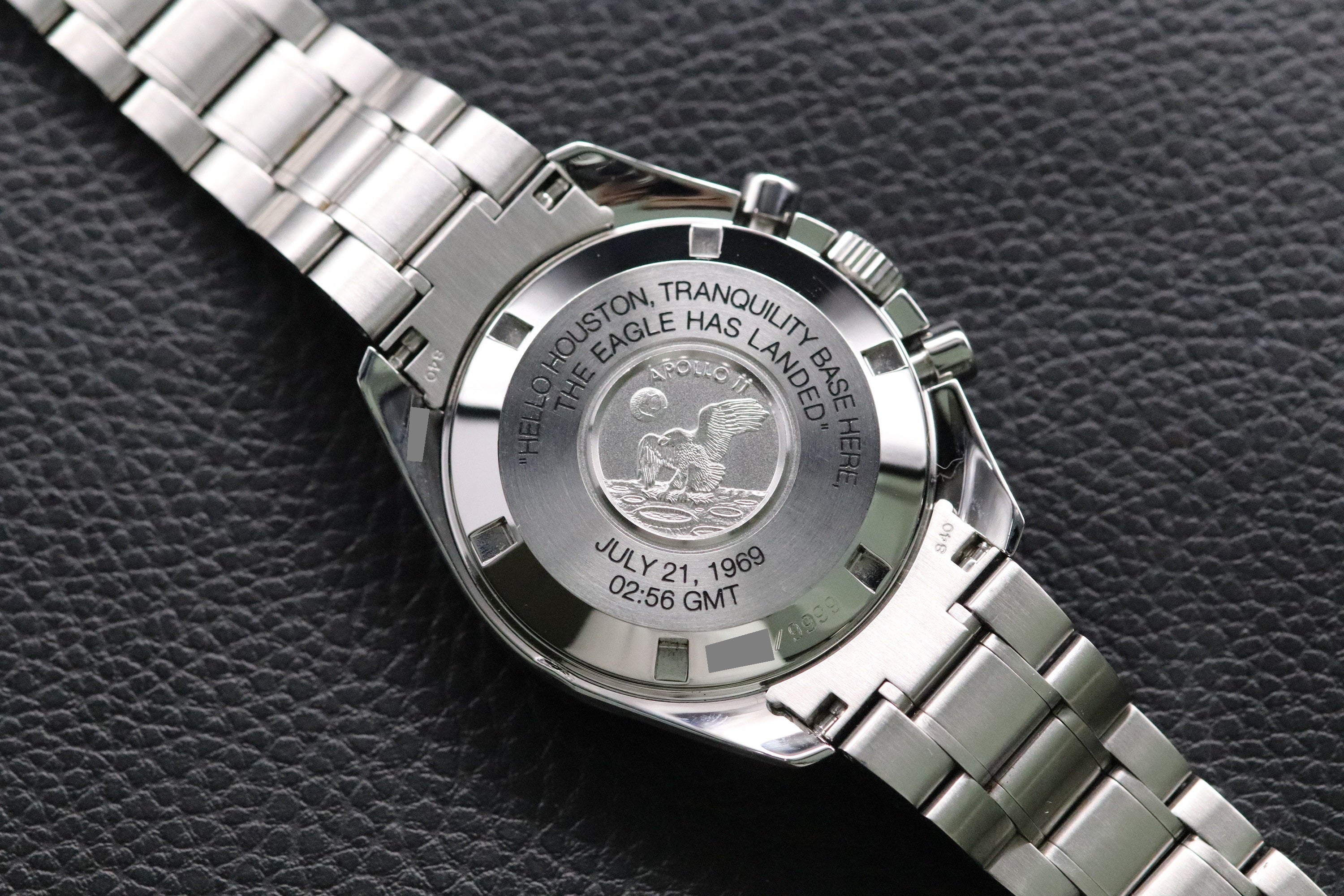 Omega Speedmaster Professional 3560.50 Apollo 11 Hello Houston Fullset 2000 Box+Papers