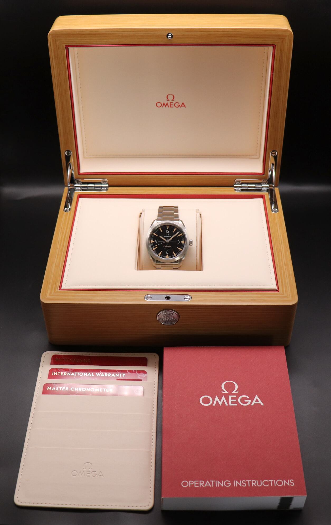 Omega Seamaster Railmaster 220.10.40.20.01.001 Fullset 2024 Box+Paper