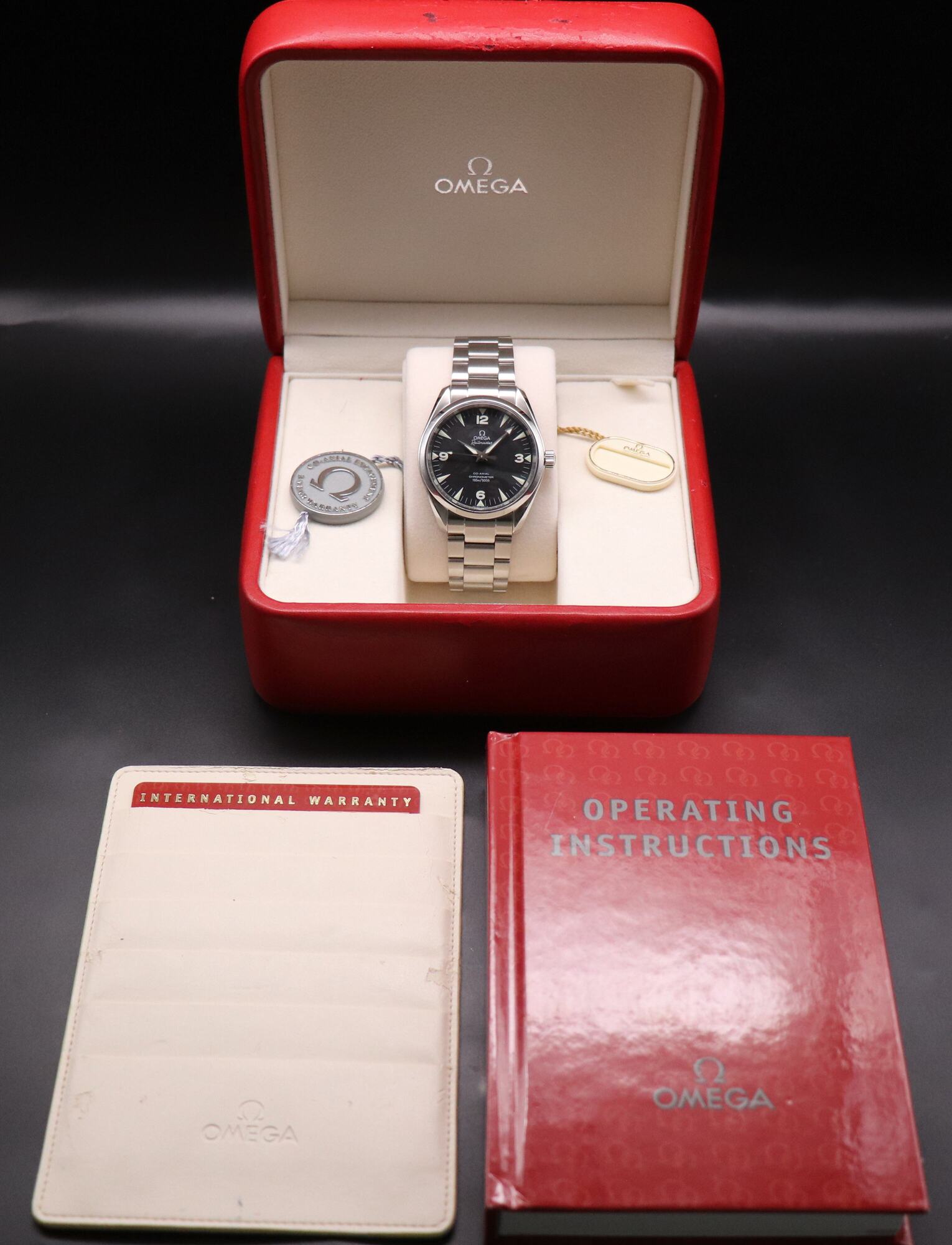 Omega Seamaster Railmaster 2503.52 Fullset 2004 Box+Papers