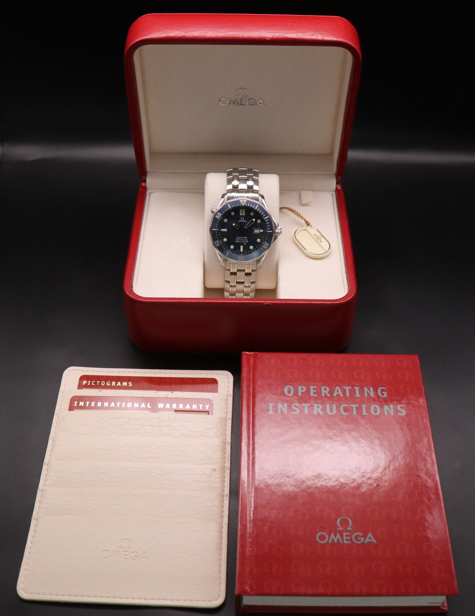 Omega Seamaster James Bond 2541.80 Fullset 2003 Box+Papers