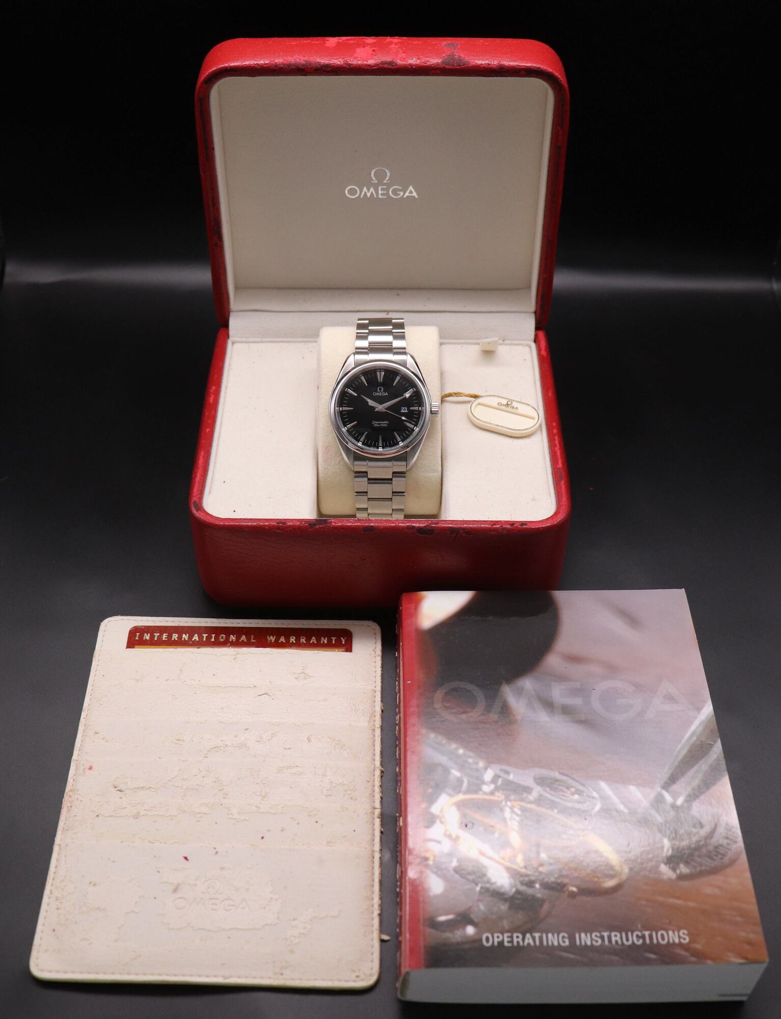 Omega Seamaster Aqua Terra 2517.50 Fullset 2001 Box+Papers