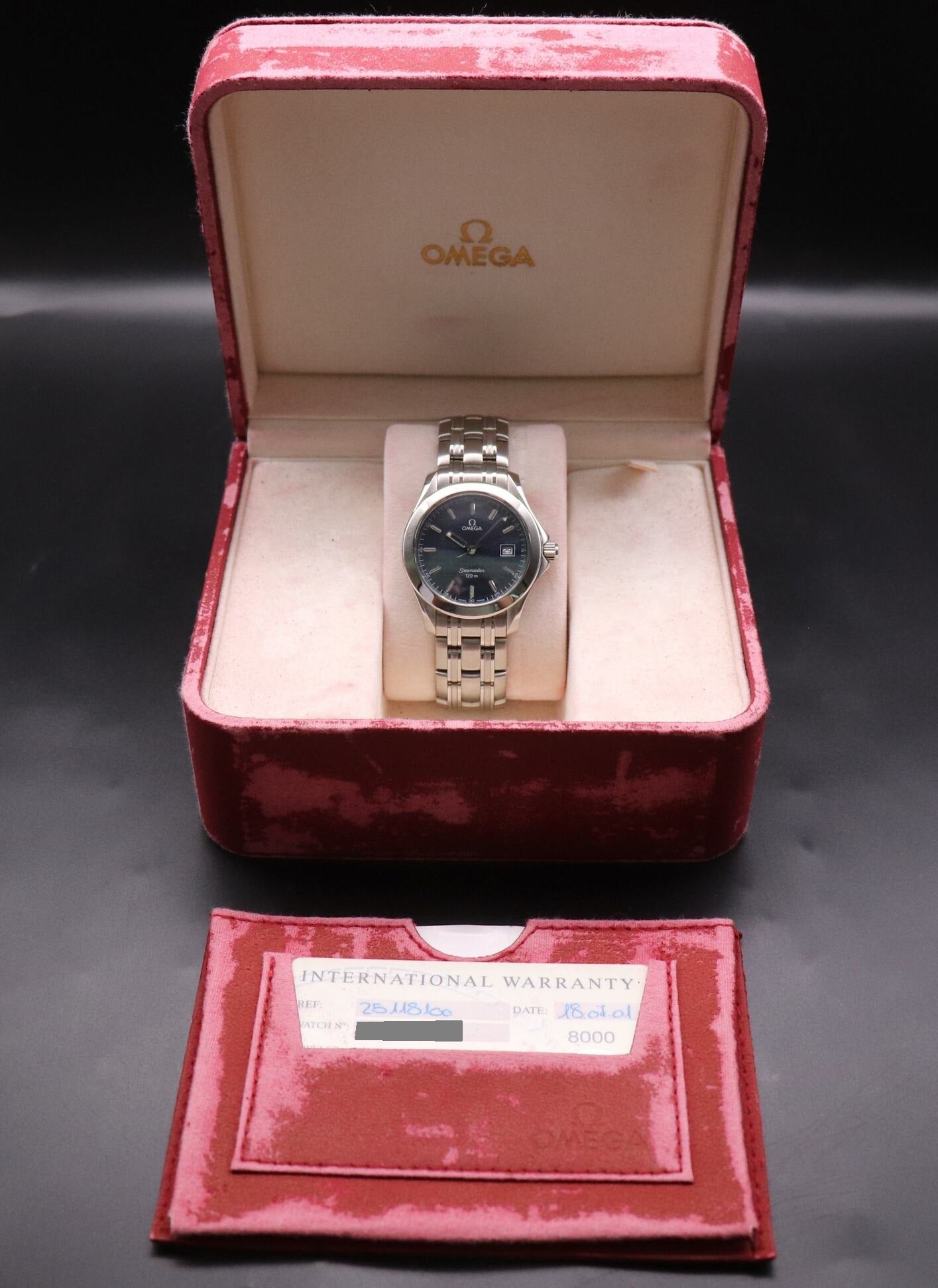 Omega Seamaster 120M 2511.81 Fullset 2001 Box+Papers