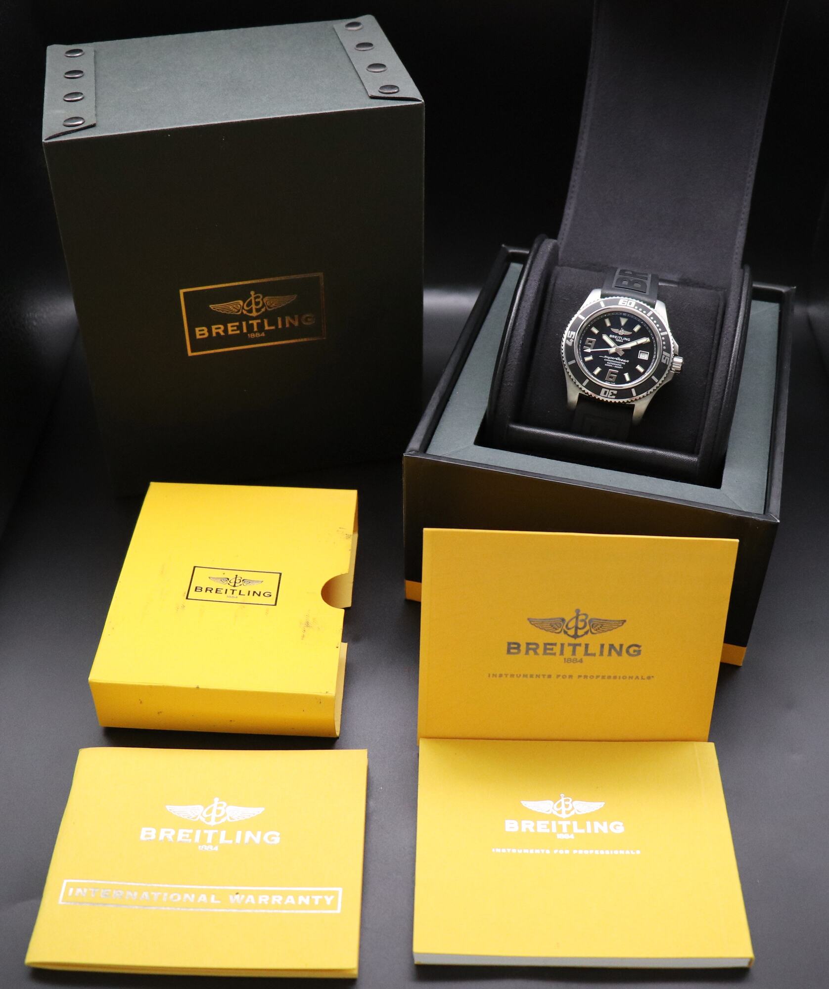 Breitling Superocean 44 A17391 Fullset 2014 Box+Papers