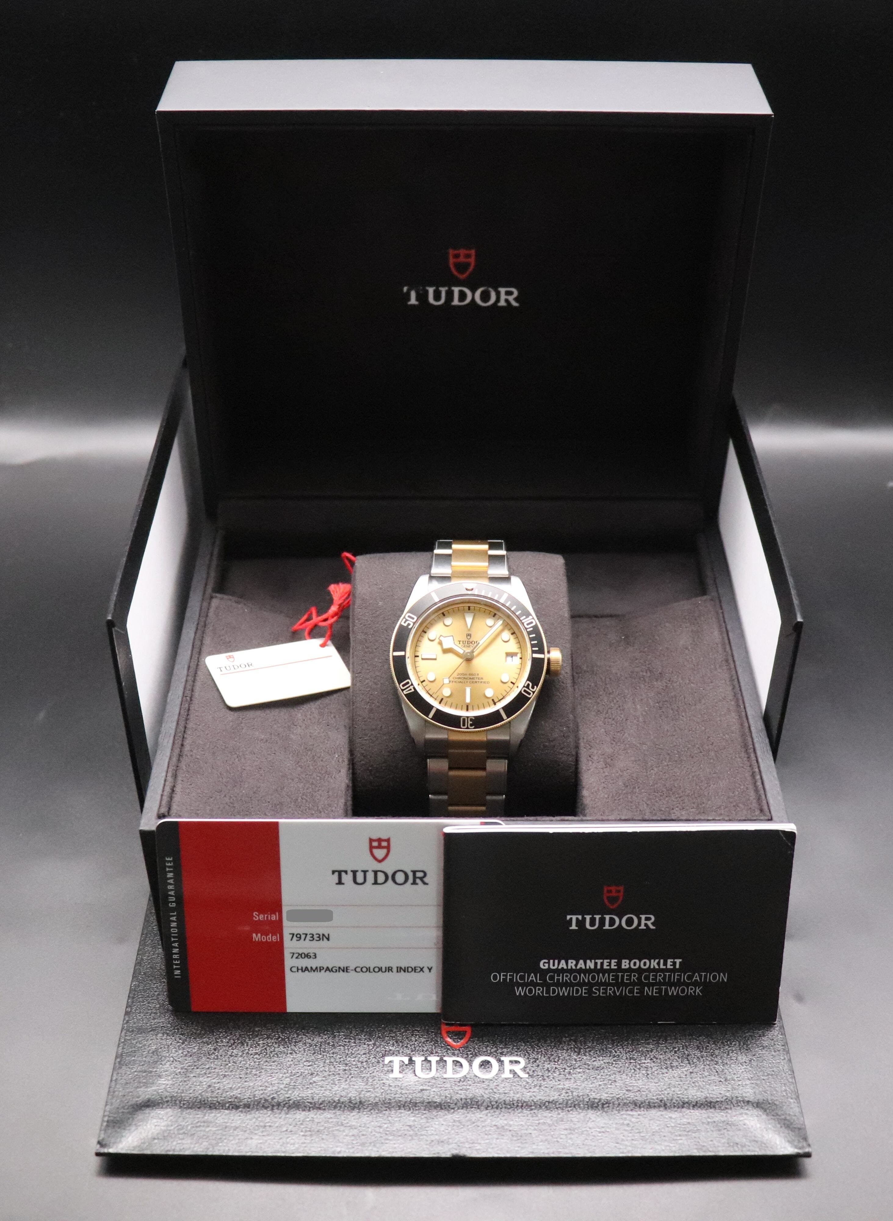 Tudor Black Bay S&G 79733N Fullset 2019 Box+Papers