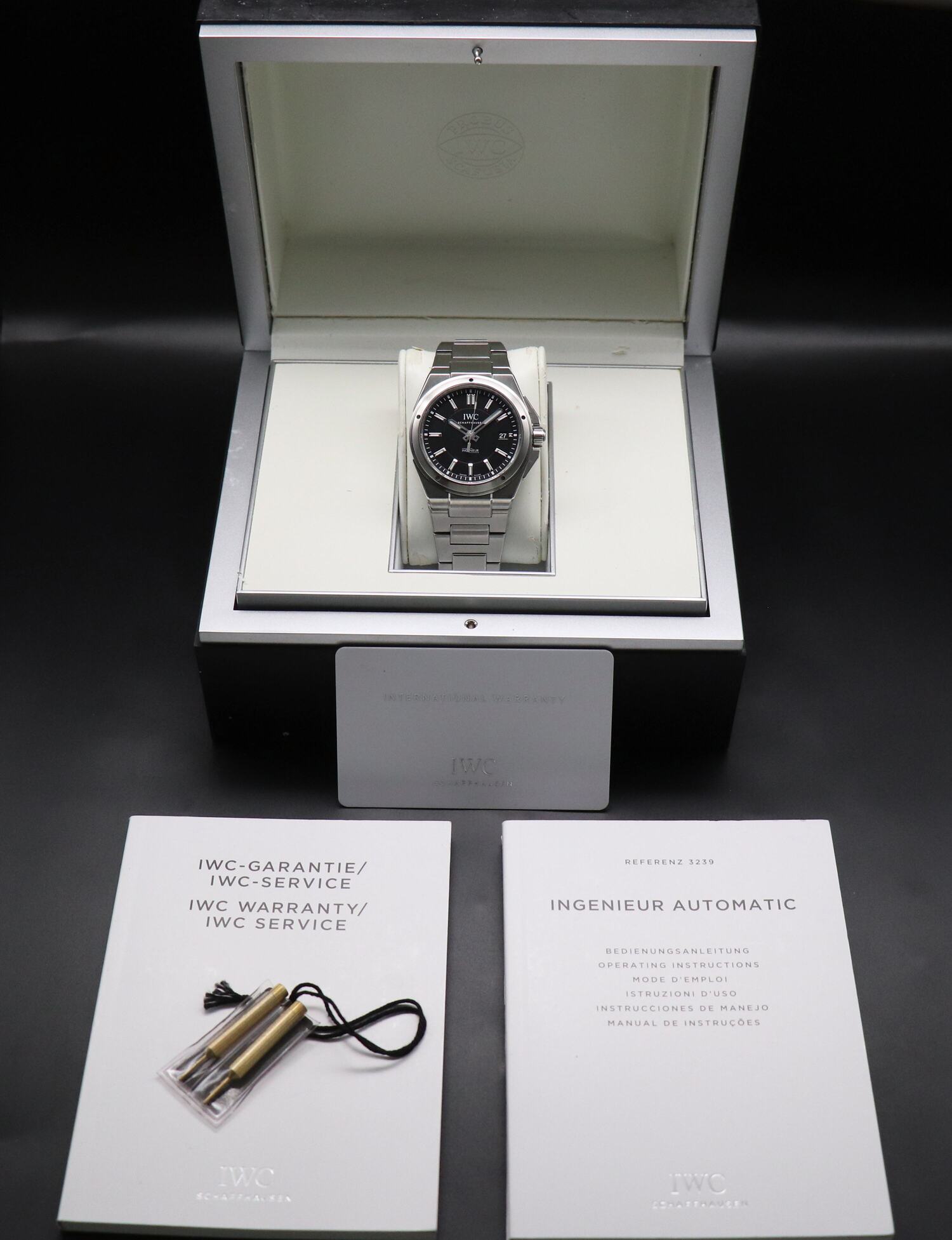 IWC Ingenieur Automatic IW323902 Fullset 2016 Box+Papers