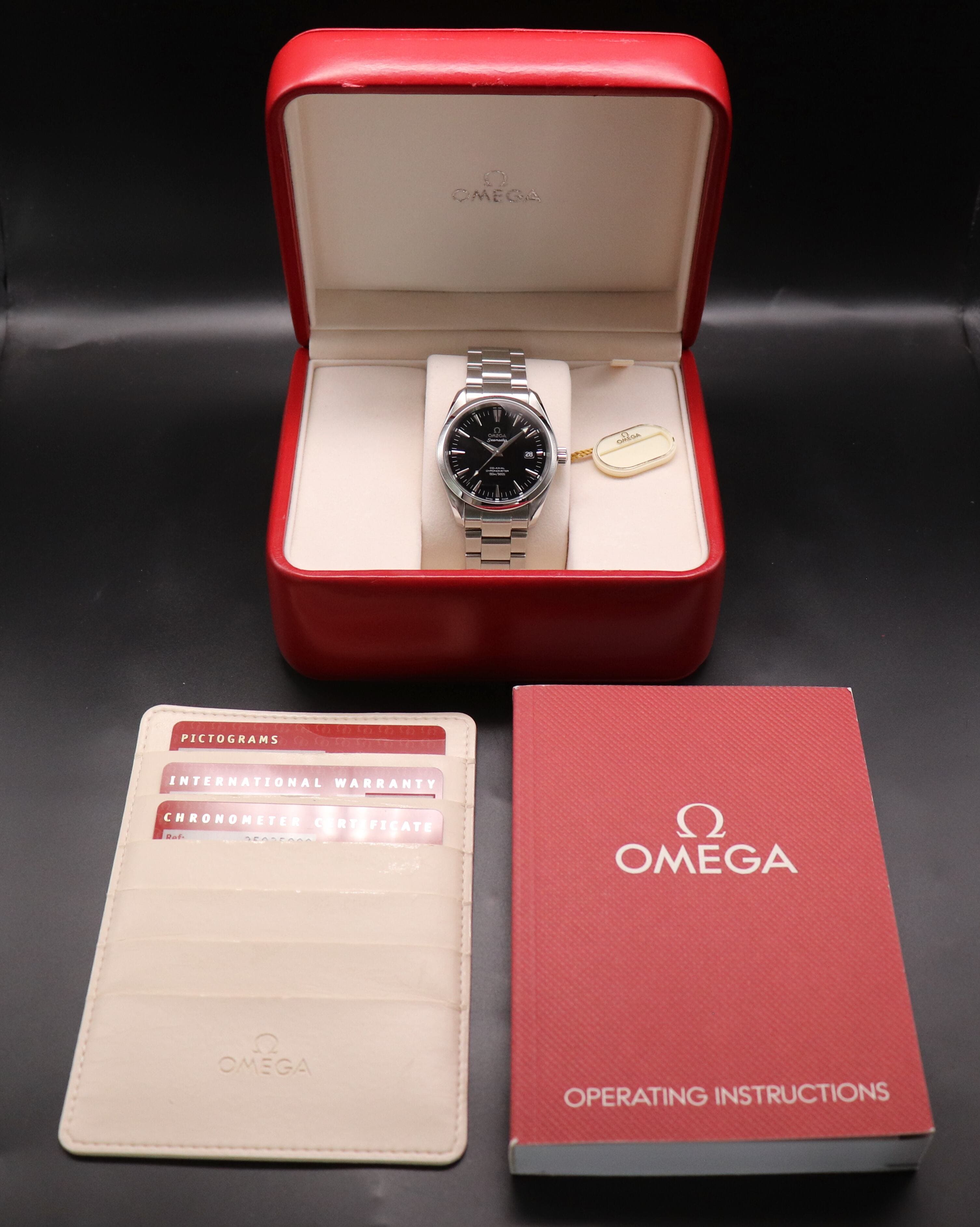 Omega Seamaster Aqua Terra 2503.50 Fullset 2008 Box+Papers