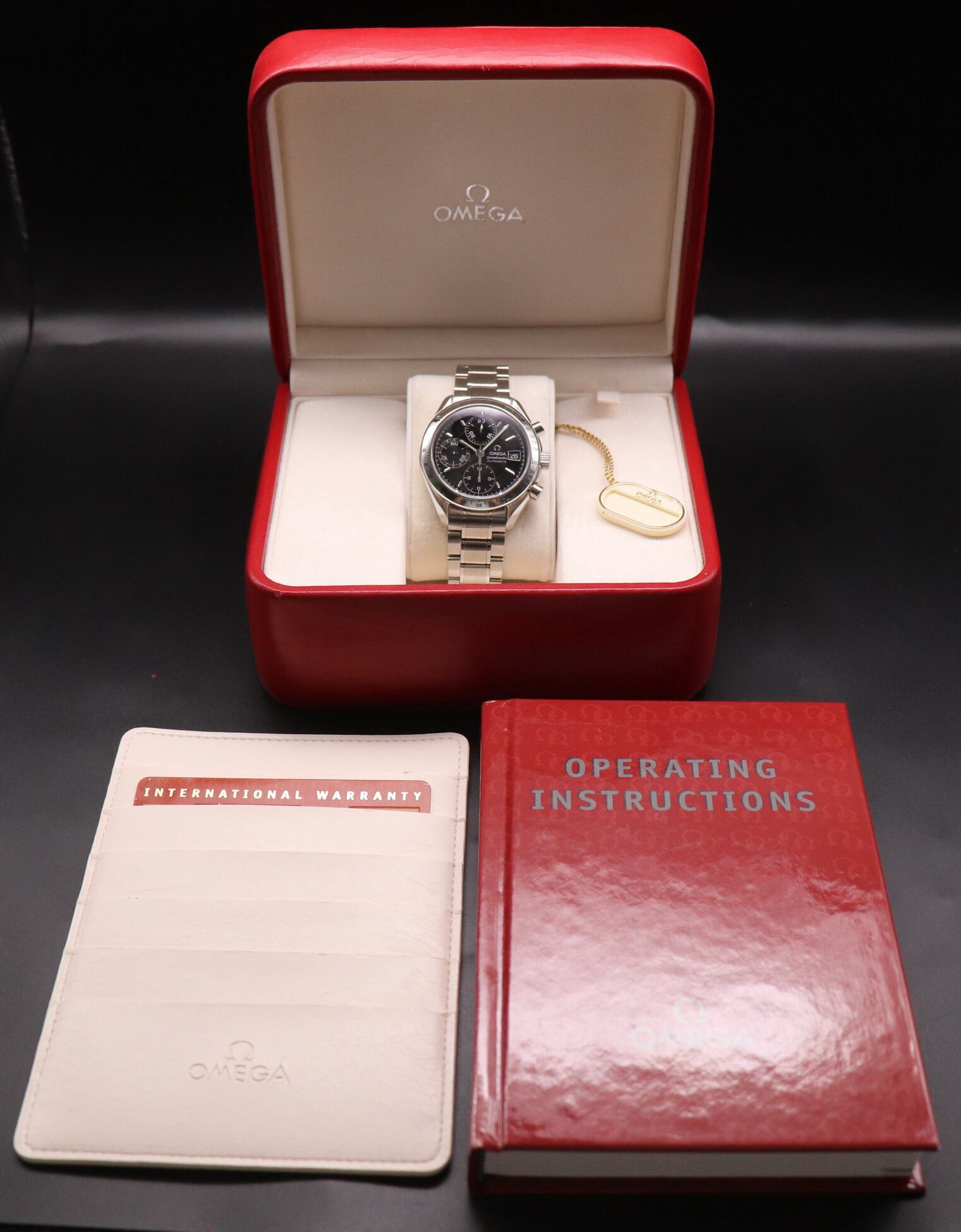 Omega Speedmaster Date 3513.50 Fullset 2000 Box+Papers