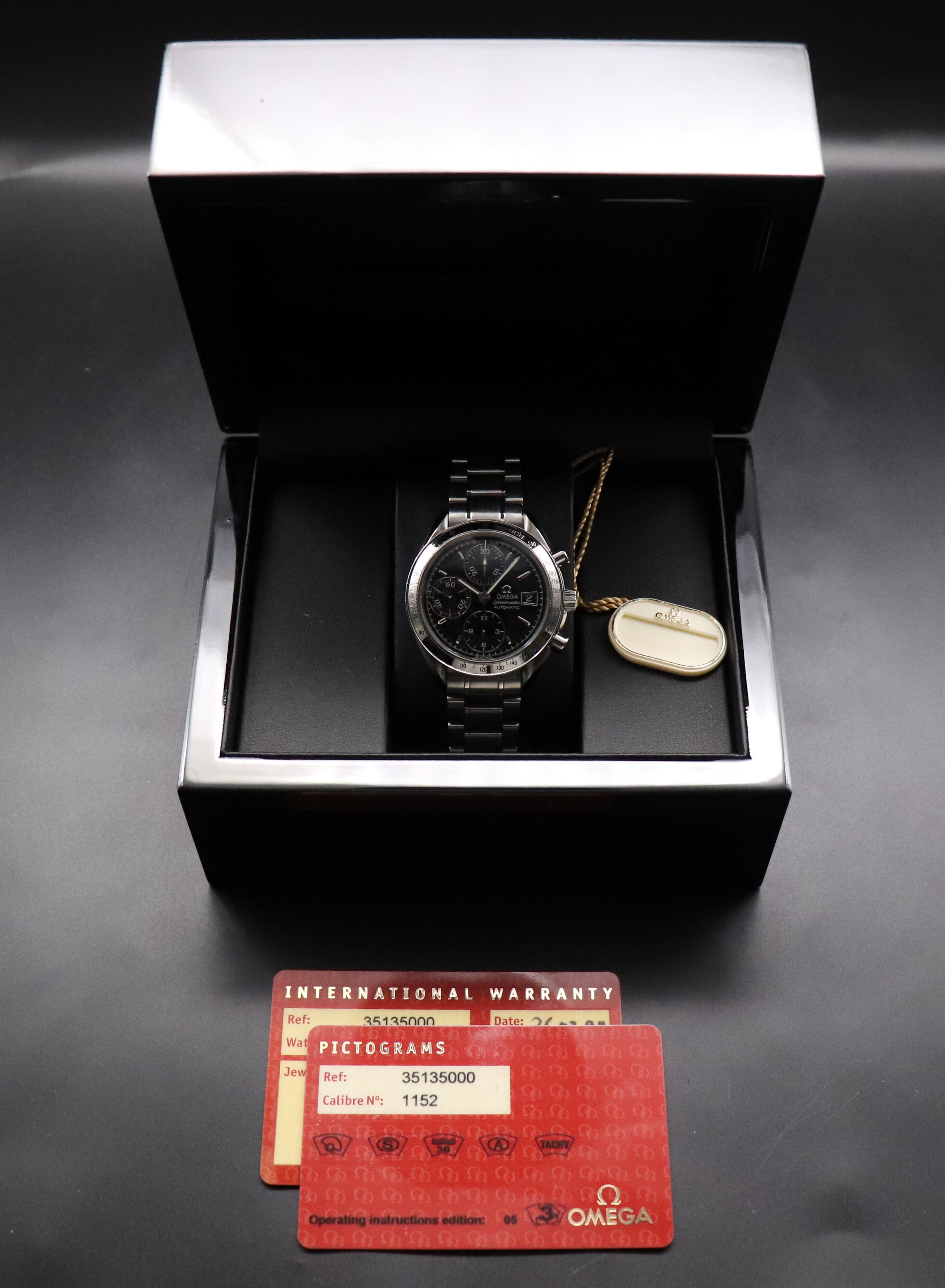 Omega Speedmaster Date 3513.50 Fullset 1998 Papers