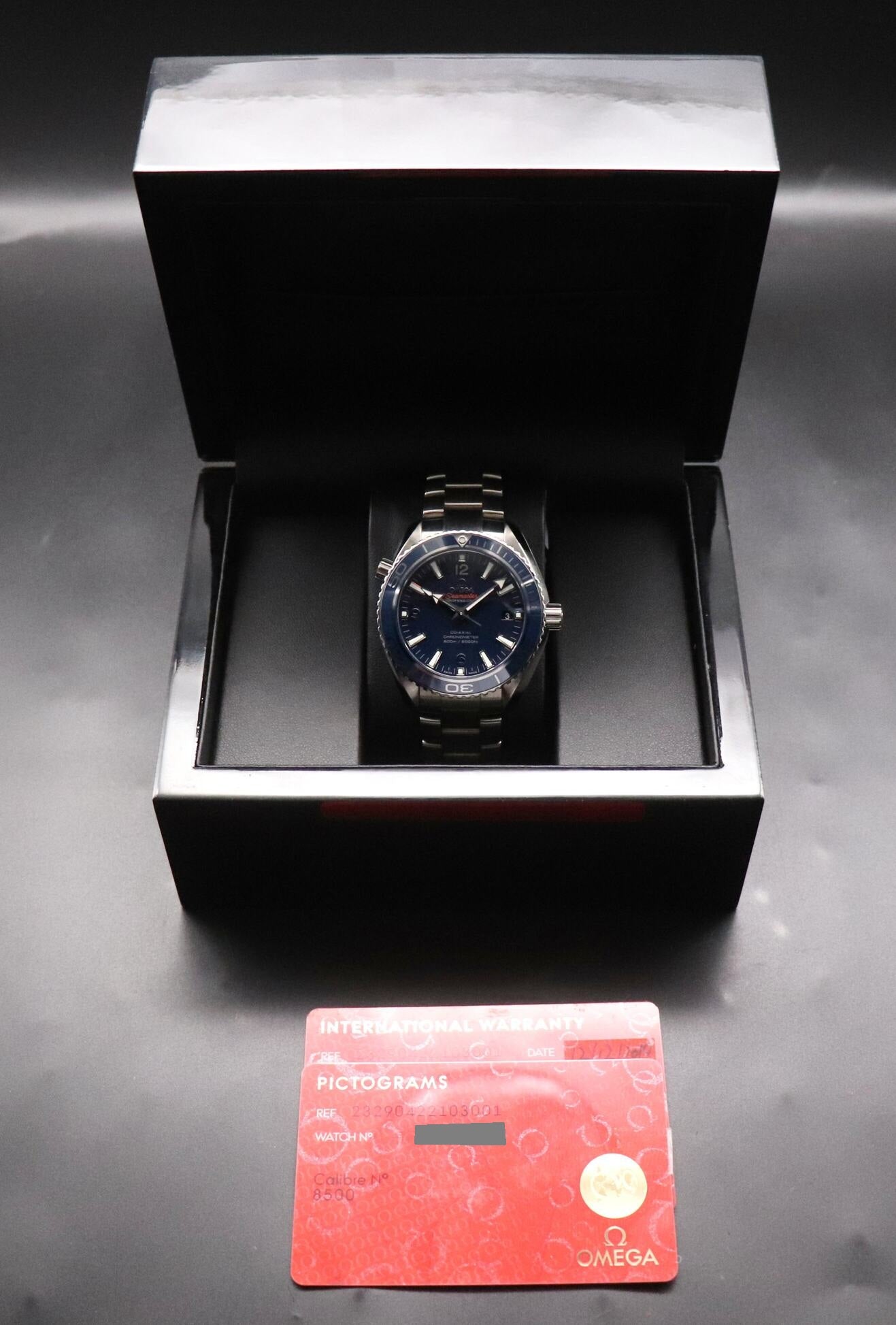 Omega Seamaster Planet Ocean 232.90.42.21.03.001 Fullset 2019 Box+Papers
