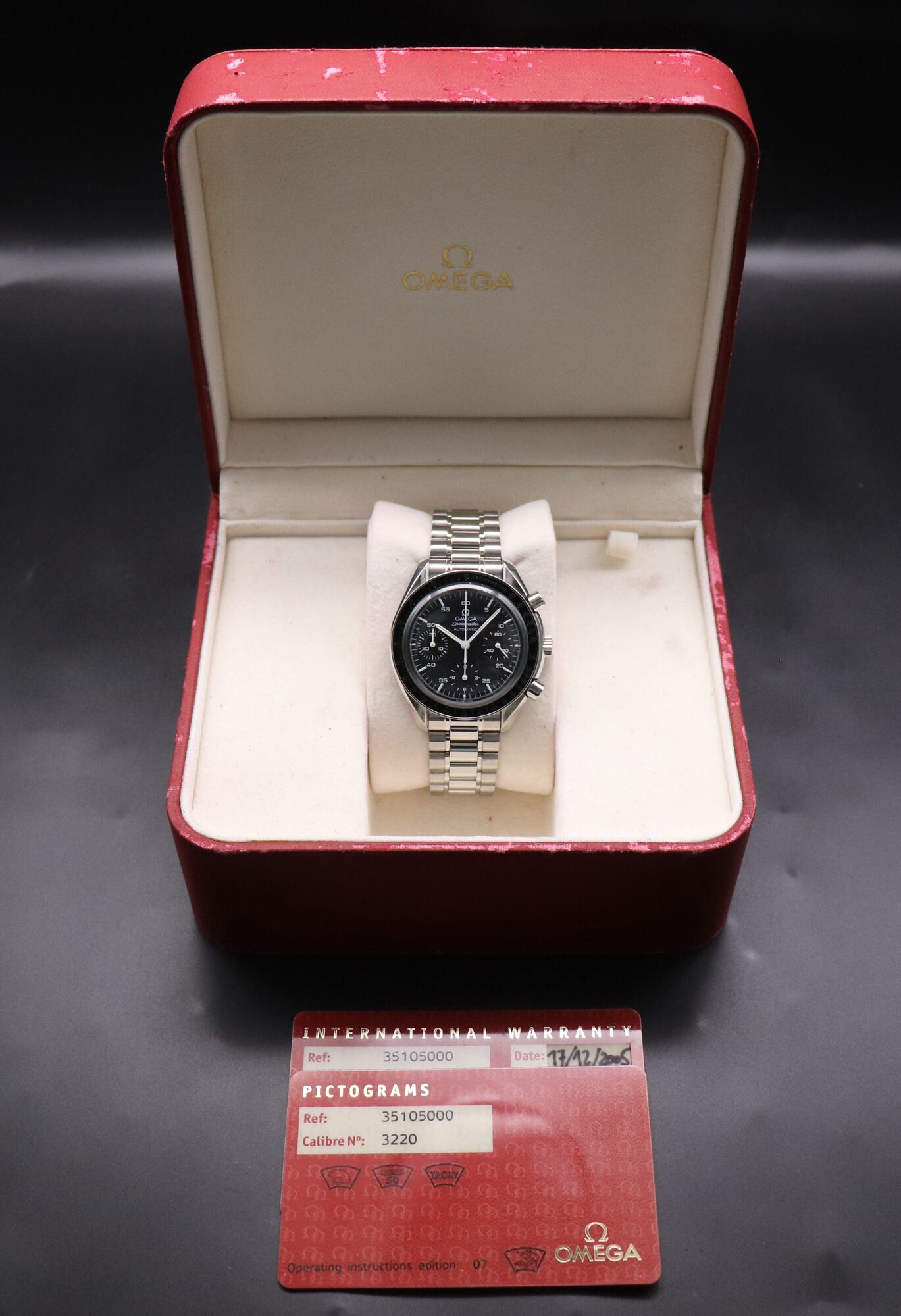 Omega Speedmaster Reduced 3510.50 Fullset 2005 Box+Papers