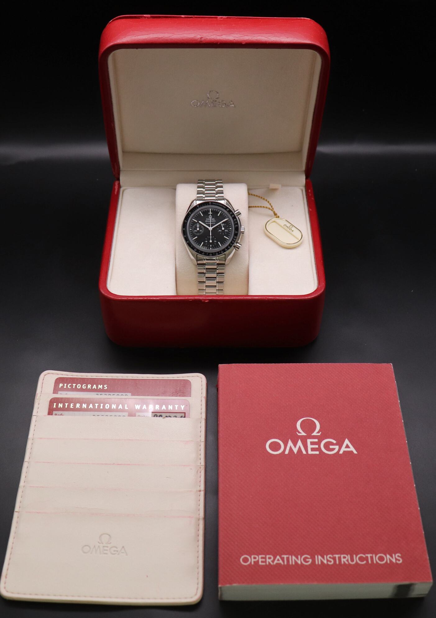 Omega Speedmaster Reduced 3539.50 Fullset 2011 Box+Papers