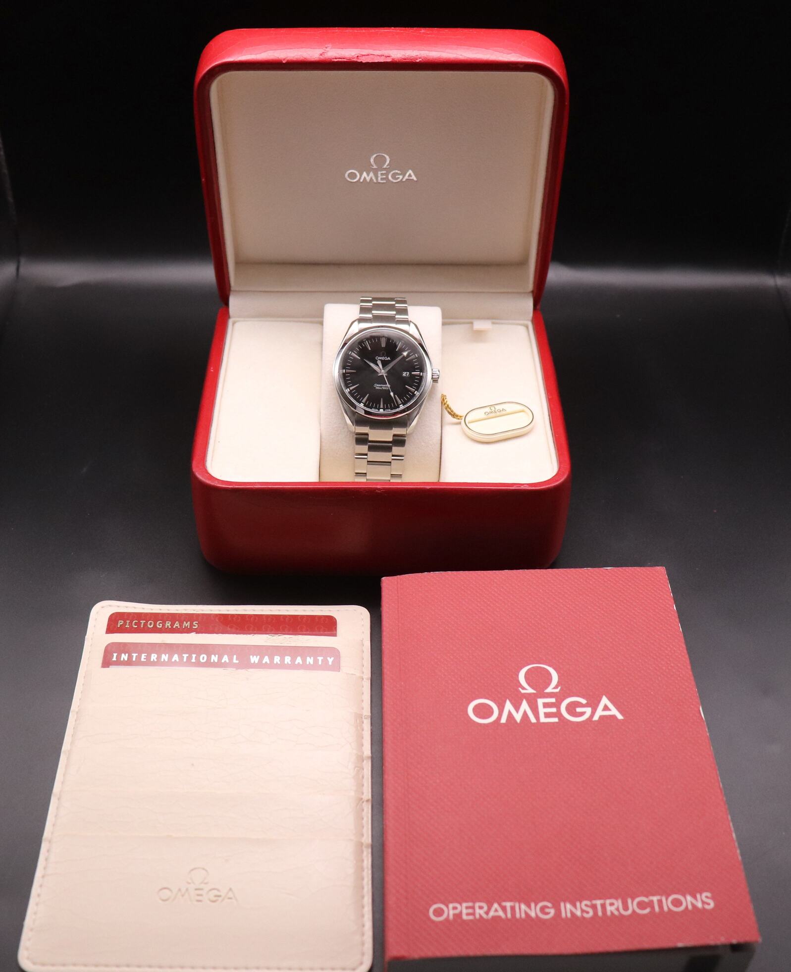Omega Seamaster Aqua Terra 2517.50 Fullset 2010 Box+Papers