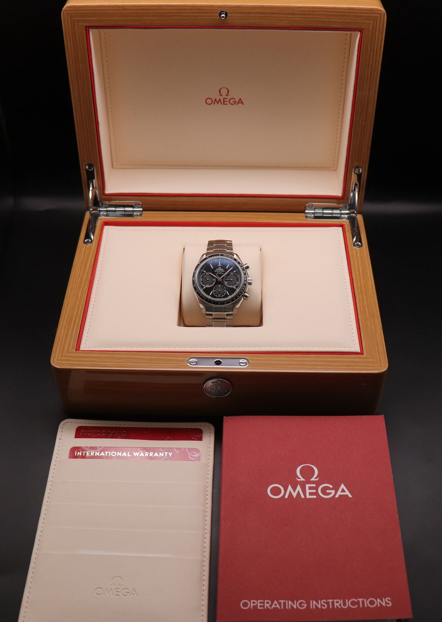 Omega Speedmaster Racing 326.30.40.50.01.001 Fullset 2022 Box+Paper