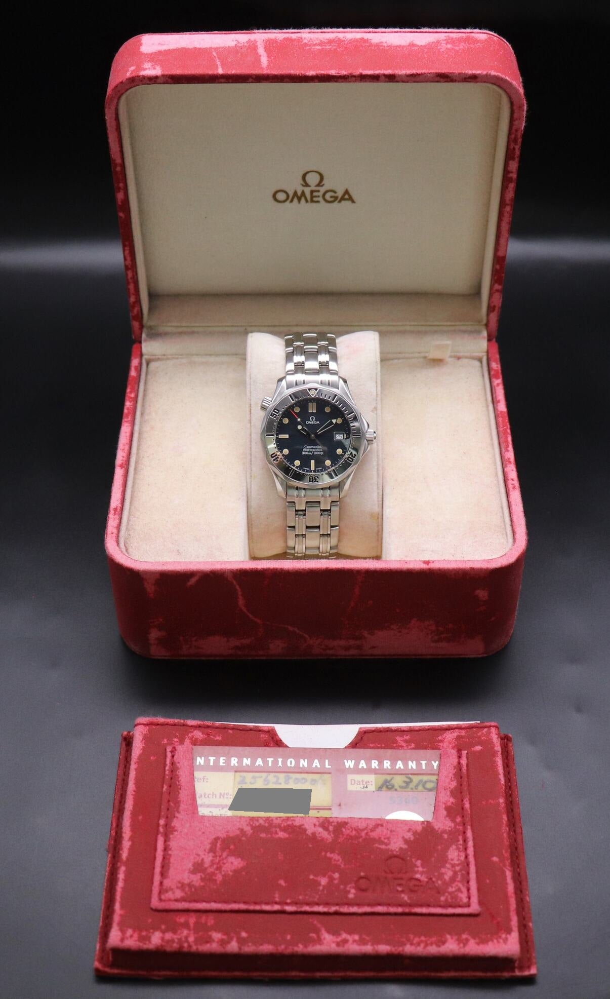 Omega Seamaster 300M 2562.80 Fullset 2004 Box+Papers