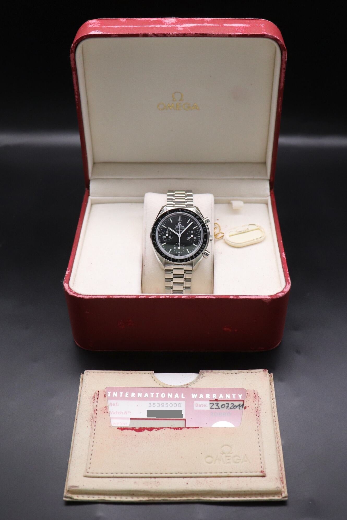 Omega Speedmaster Reduced 3539.50 Fullset 2011 Box+Papers