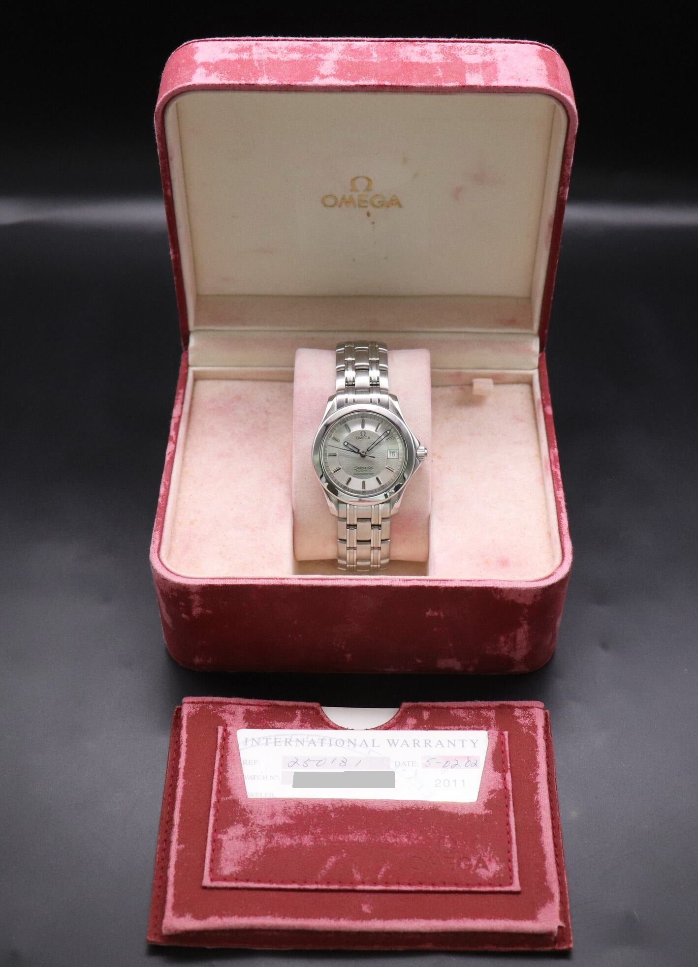 Omega Seamaster 2501.31 Fullset 2005 Box+Papers