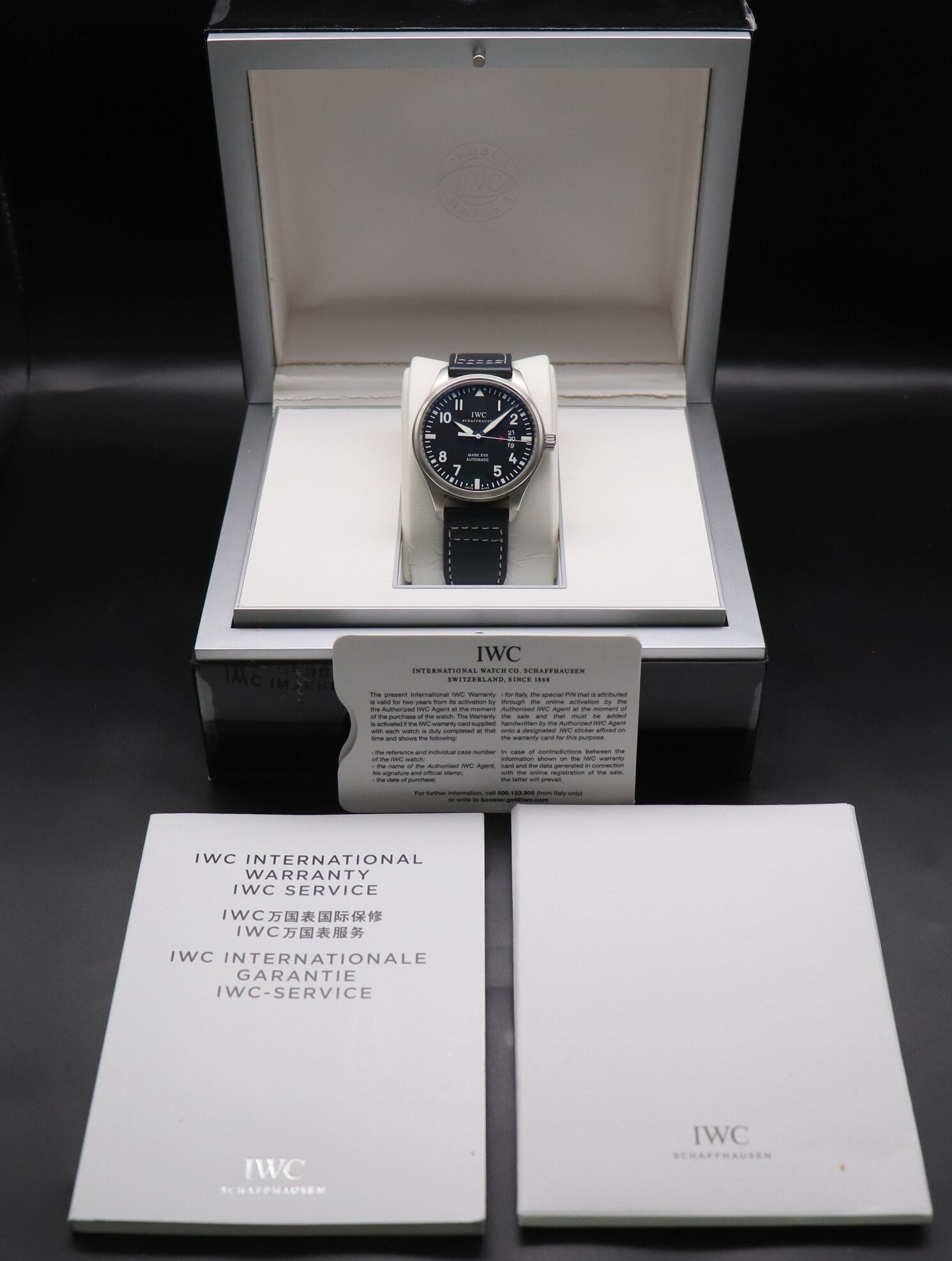 IWC Mark Xvii IW326501 Black Dial 2014 Box
