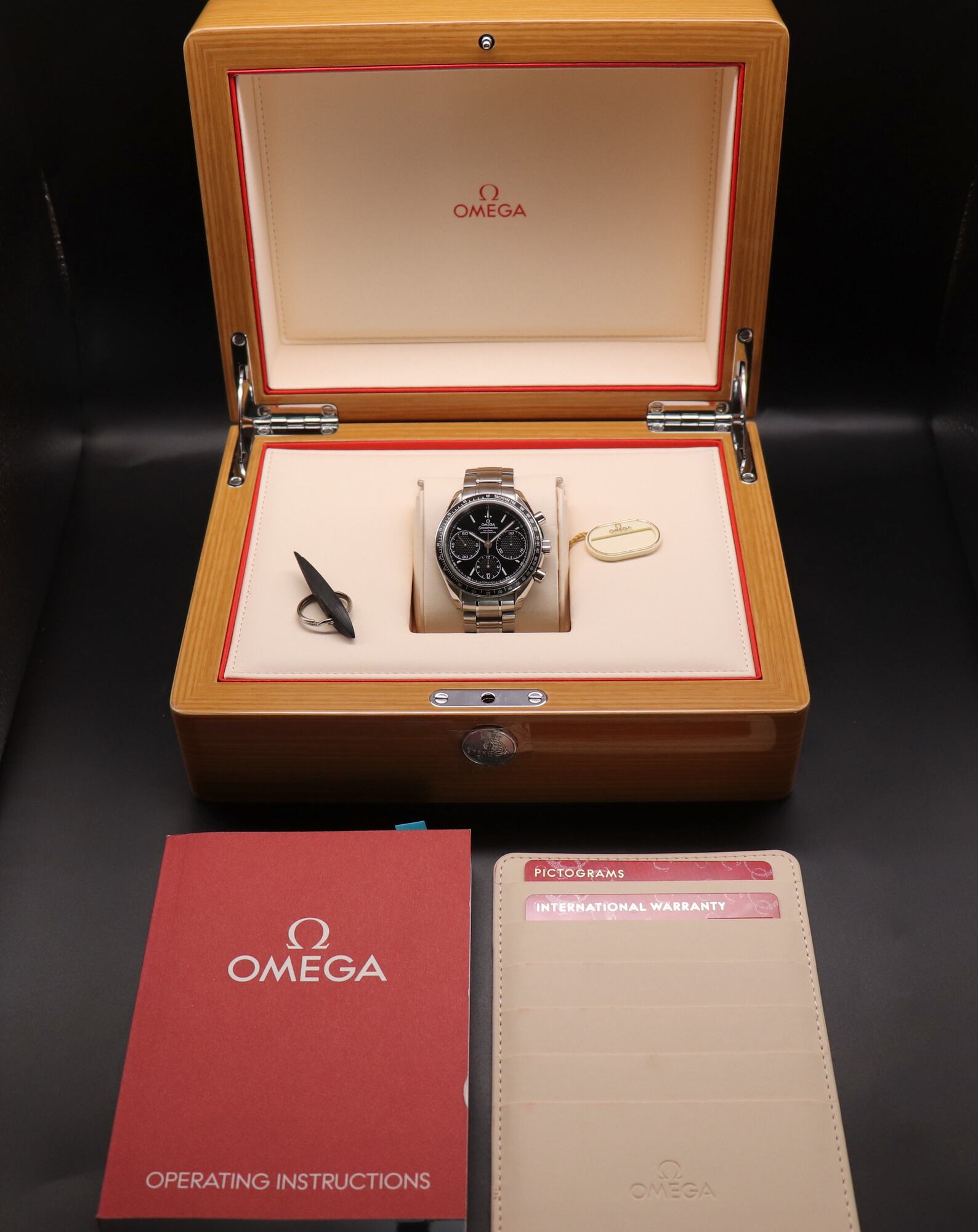 Omega Speedmaster Racing 326.30.40.50.01.001 Fullset 2024 Box+Paper