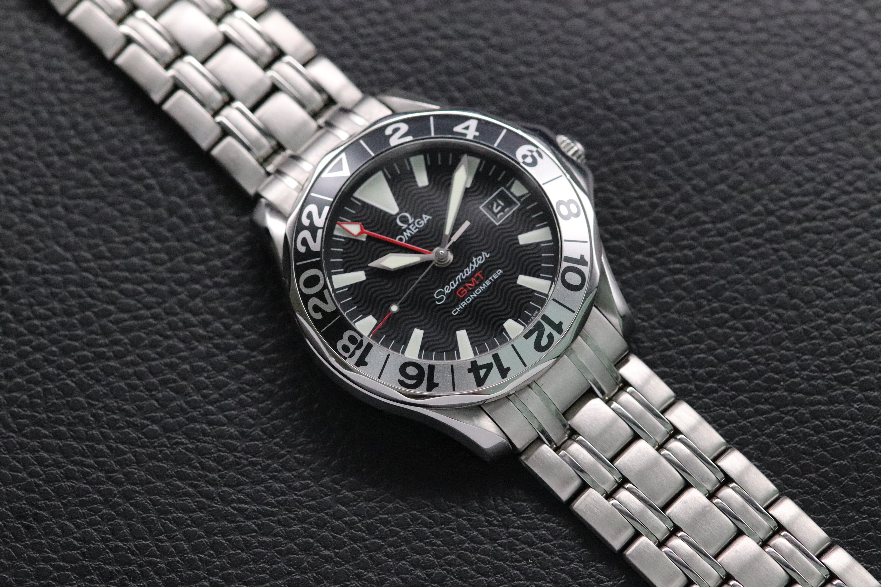 Omega Seamaster GMT 2534.50 Black Dial 1999