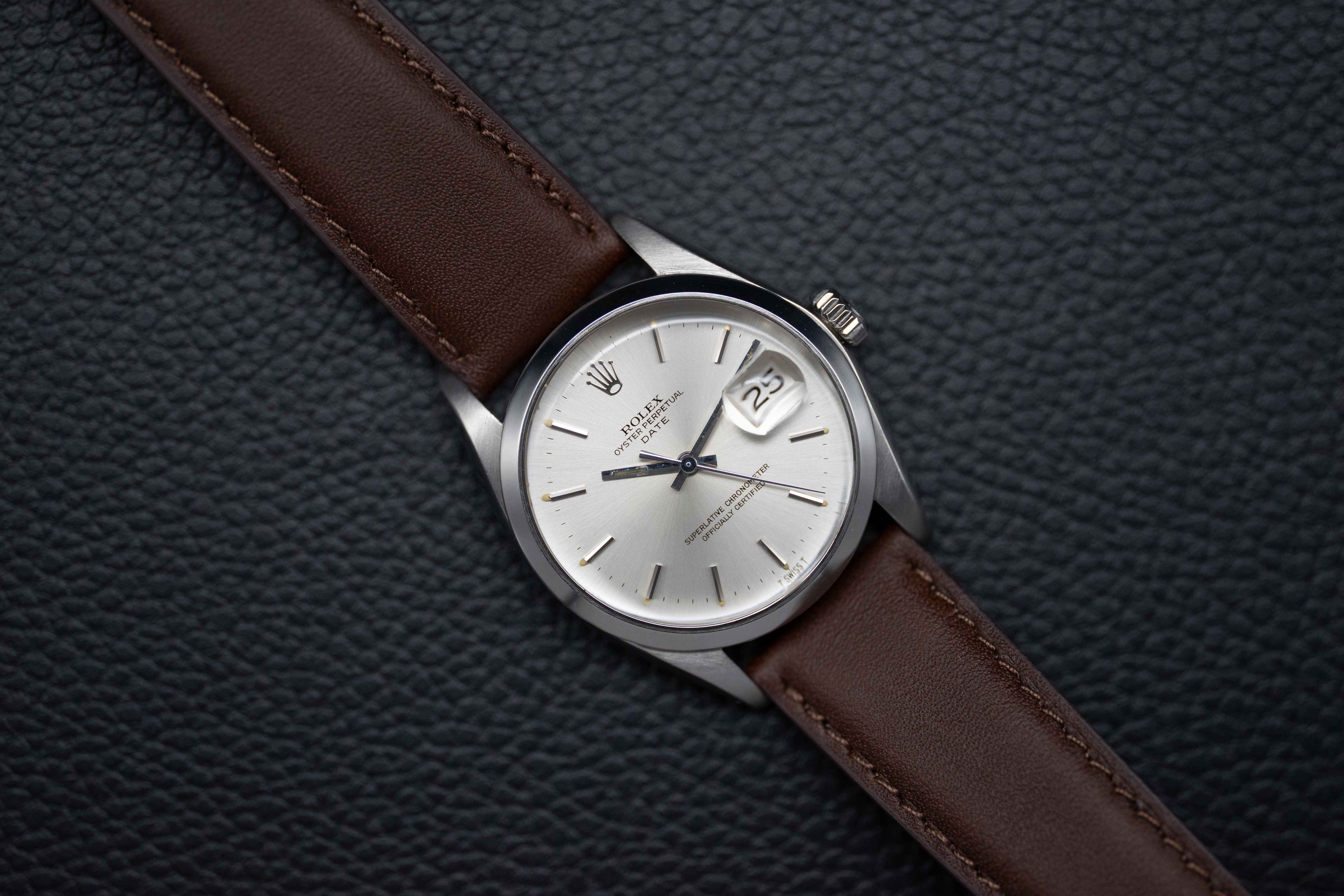 Rolex Date 1500 Silver Dial 1969
