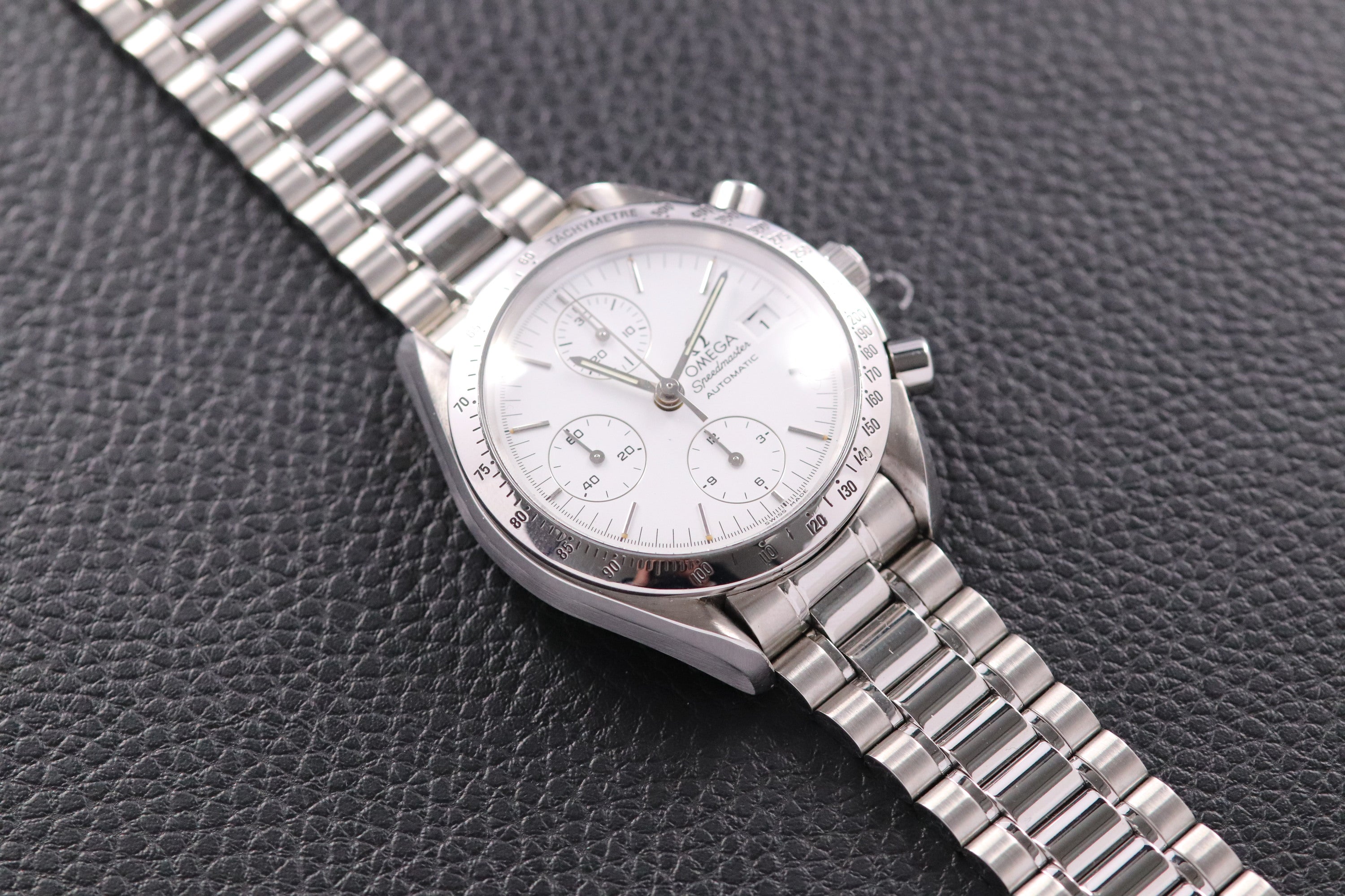 Omega Speedmaster Date 3511.20 White Dial 1993 Albino