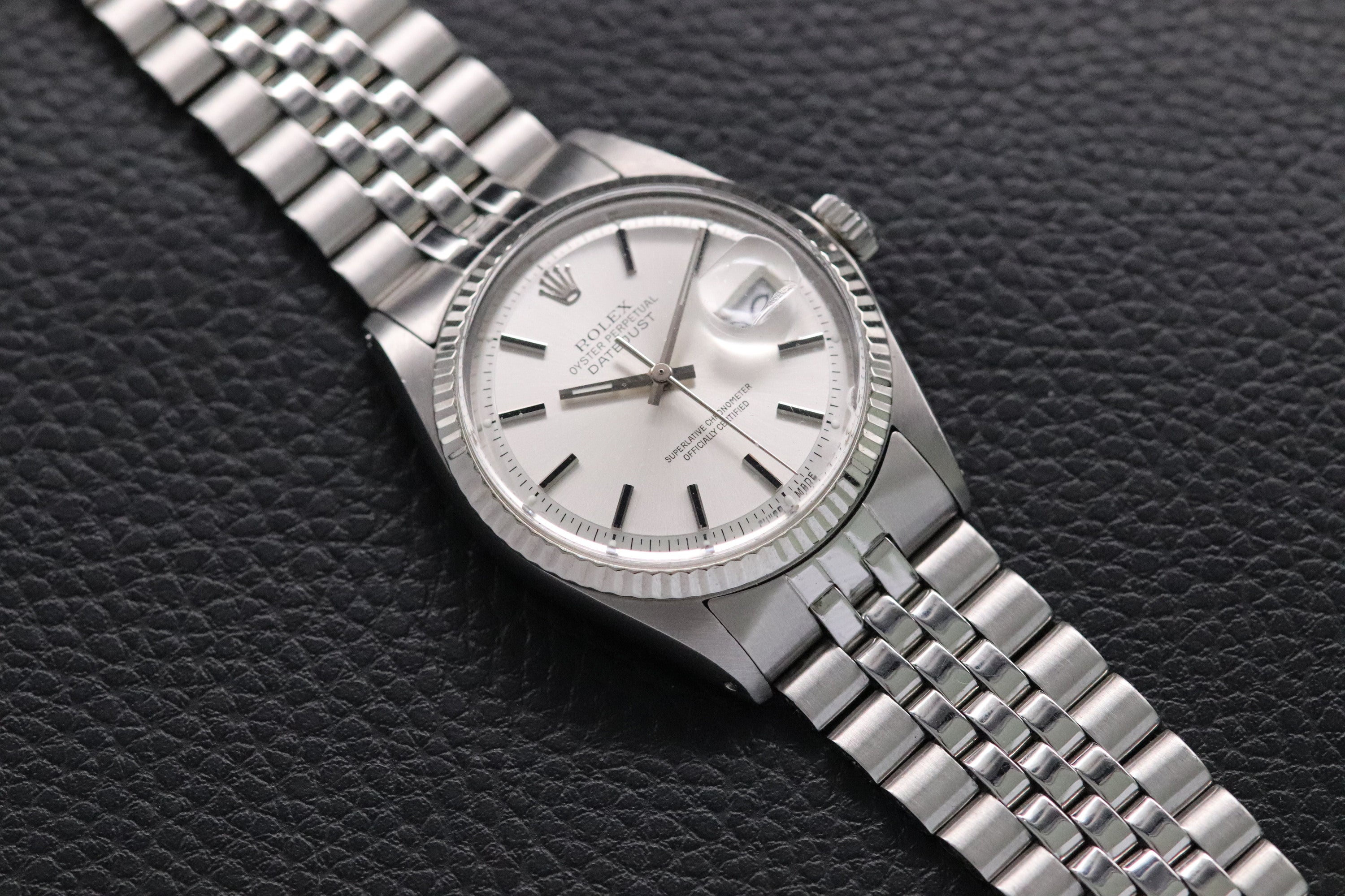Rolex Datejust 1601 Silver Dial 1973