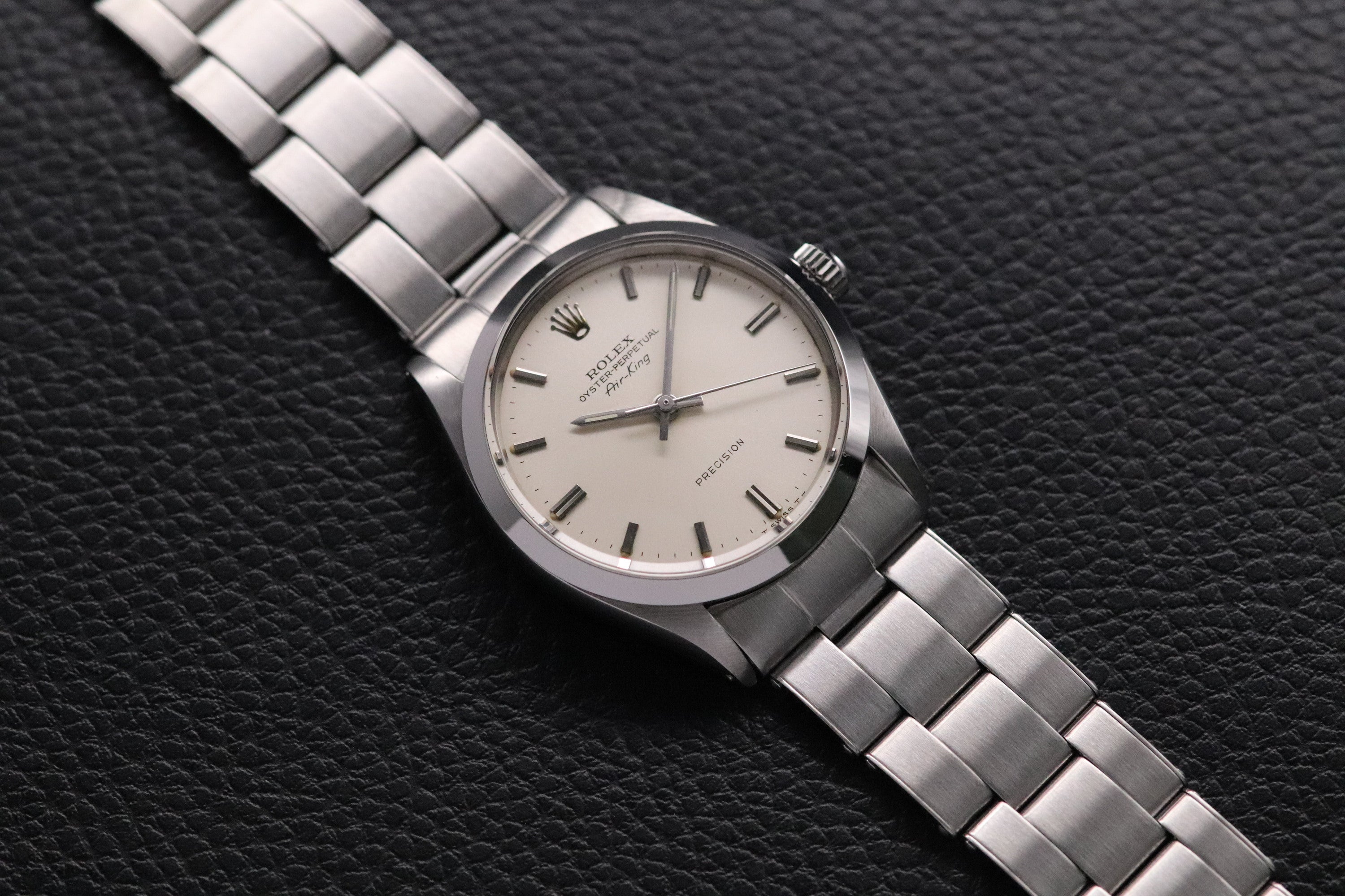 Rolex Air-King 5500 Silver Dial 1967
