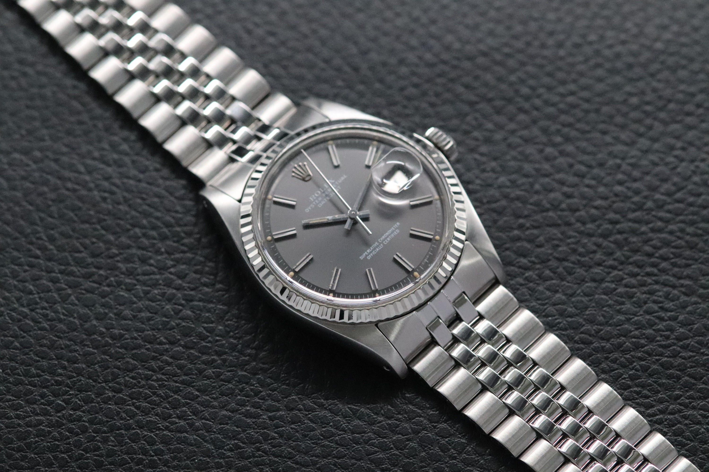 Rolex Datejust 1601 Grey Dial 1972