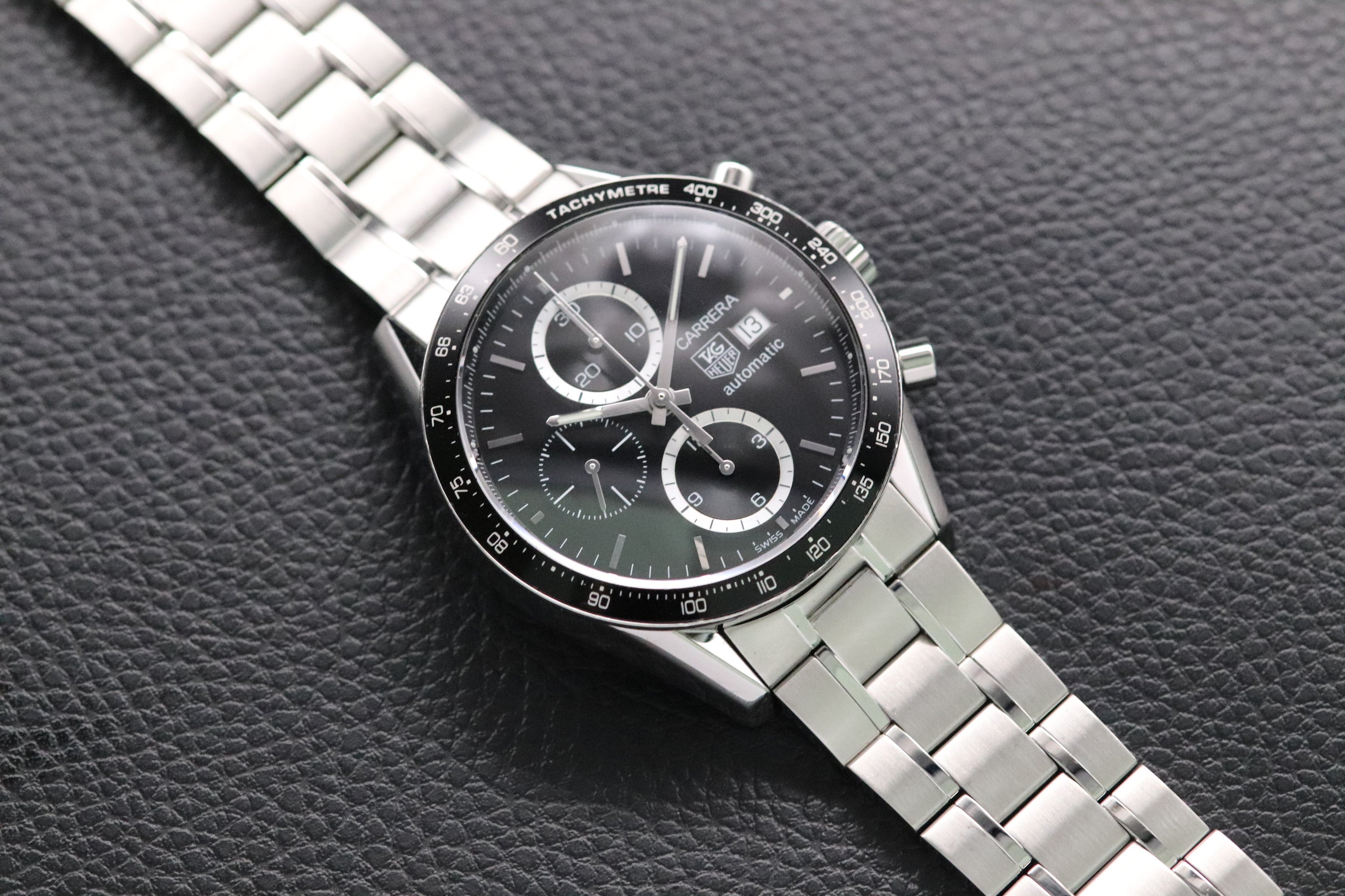 Tag Heuer Carrera Calibre 16 CV2010 Black Dial 2016