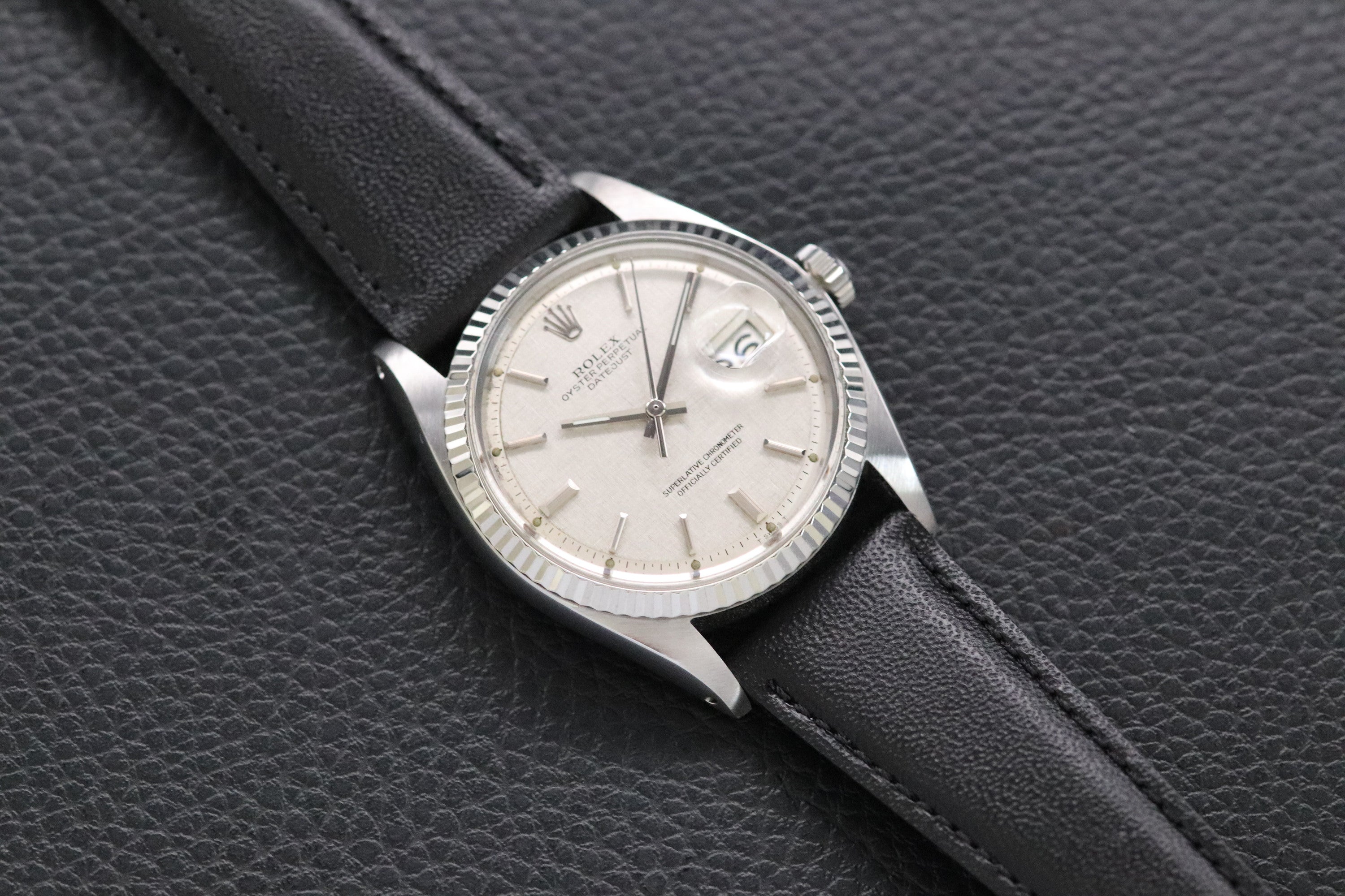 Rolex Datejust 1601 Linen Dial 1972