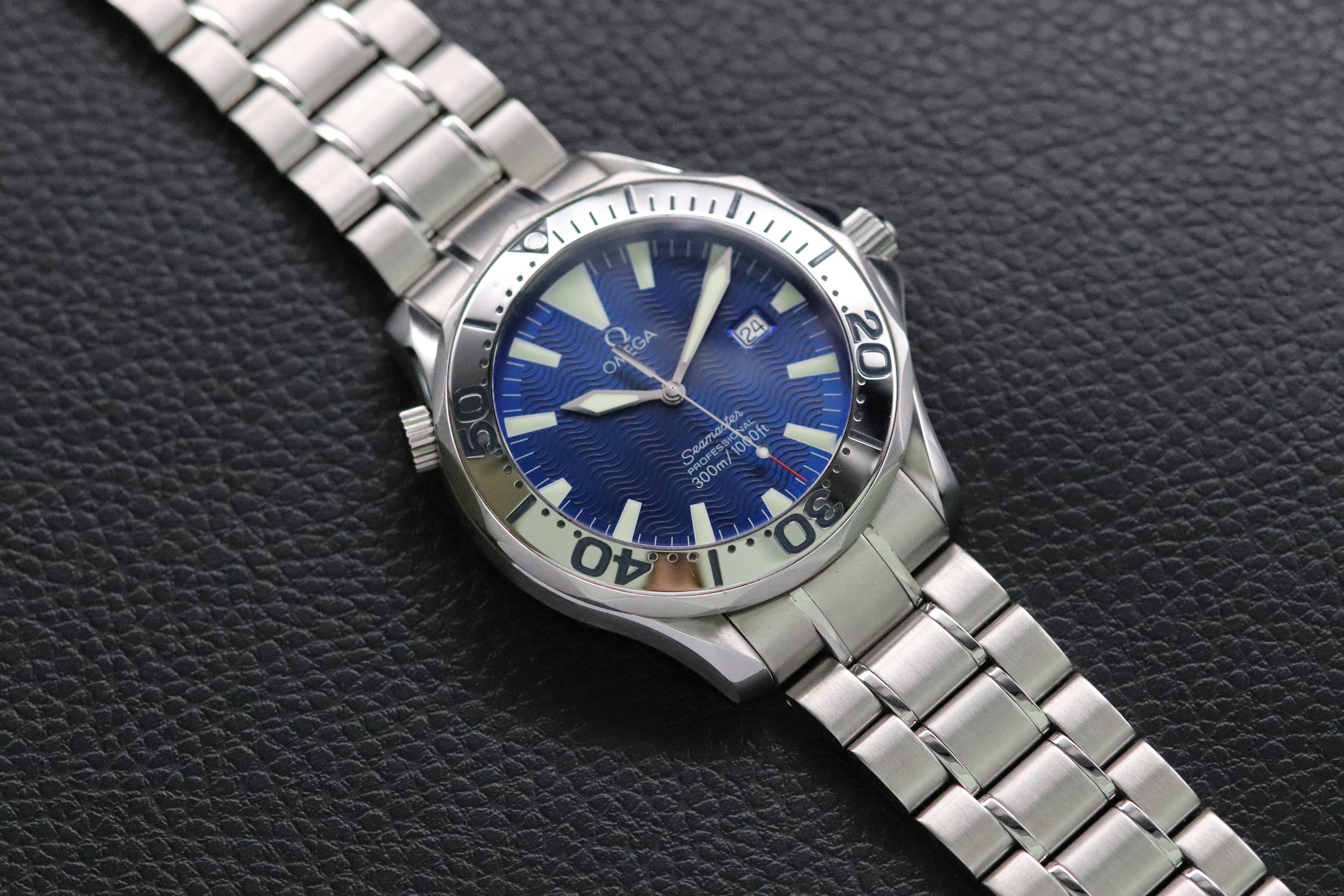 Omega Seamaster Diver 2265.80 Blue Dial 1998