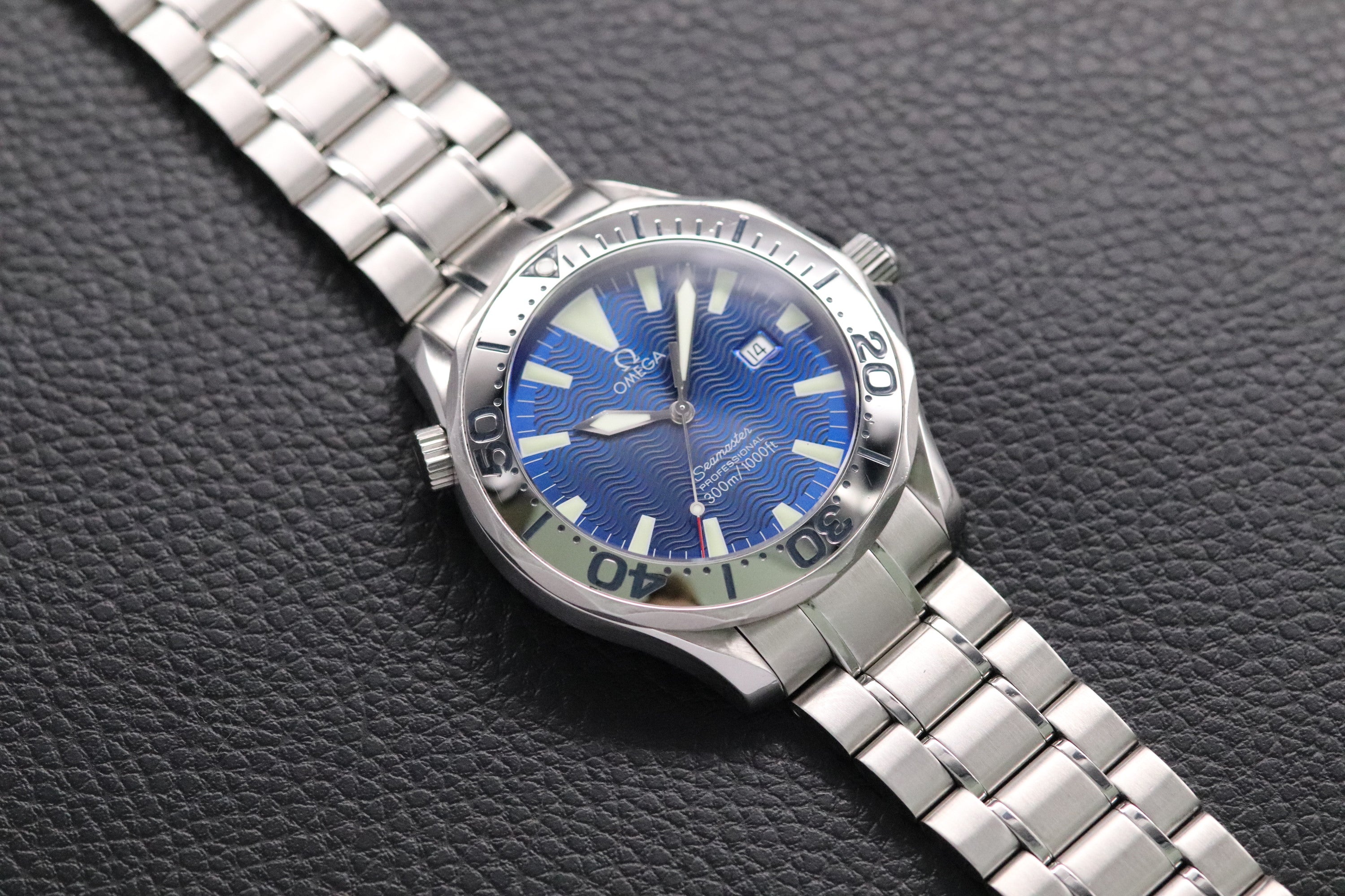 Omega Seamaster Diver 2265.80 Blue Dial 1998