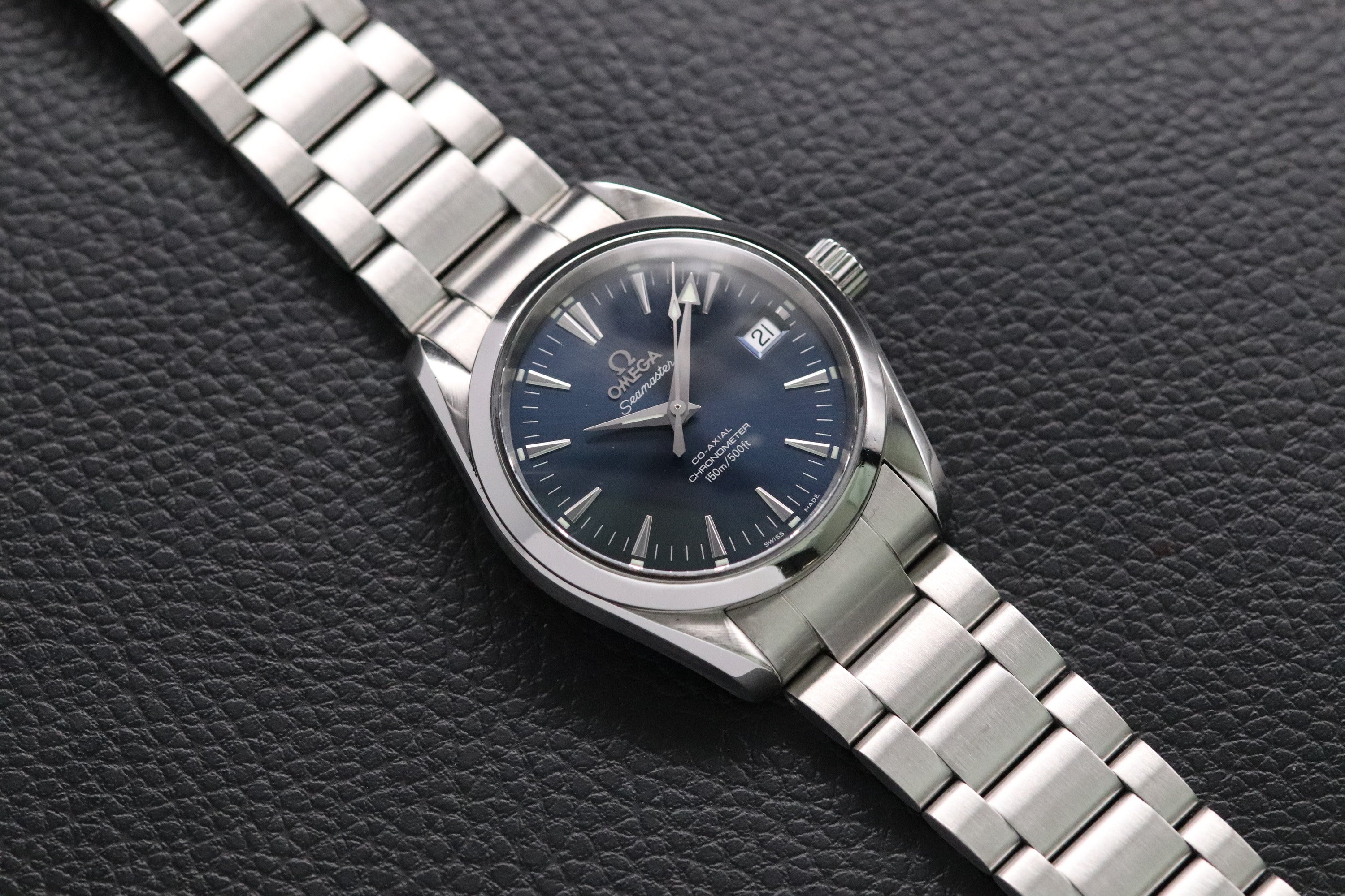 Omega Seamaster Aqua Terra 2504.80 Blue 2006