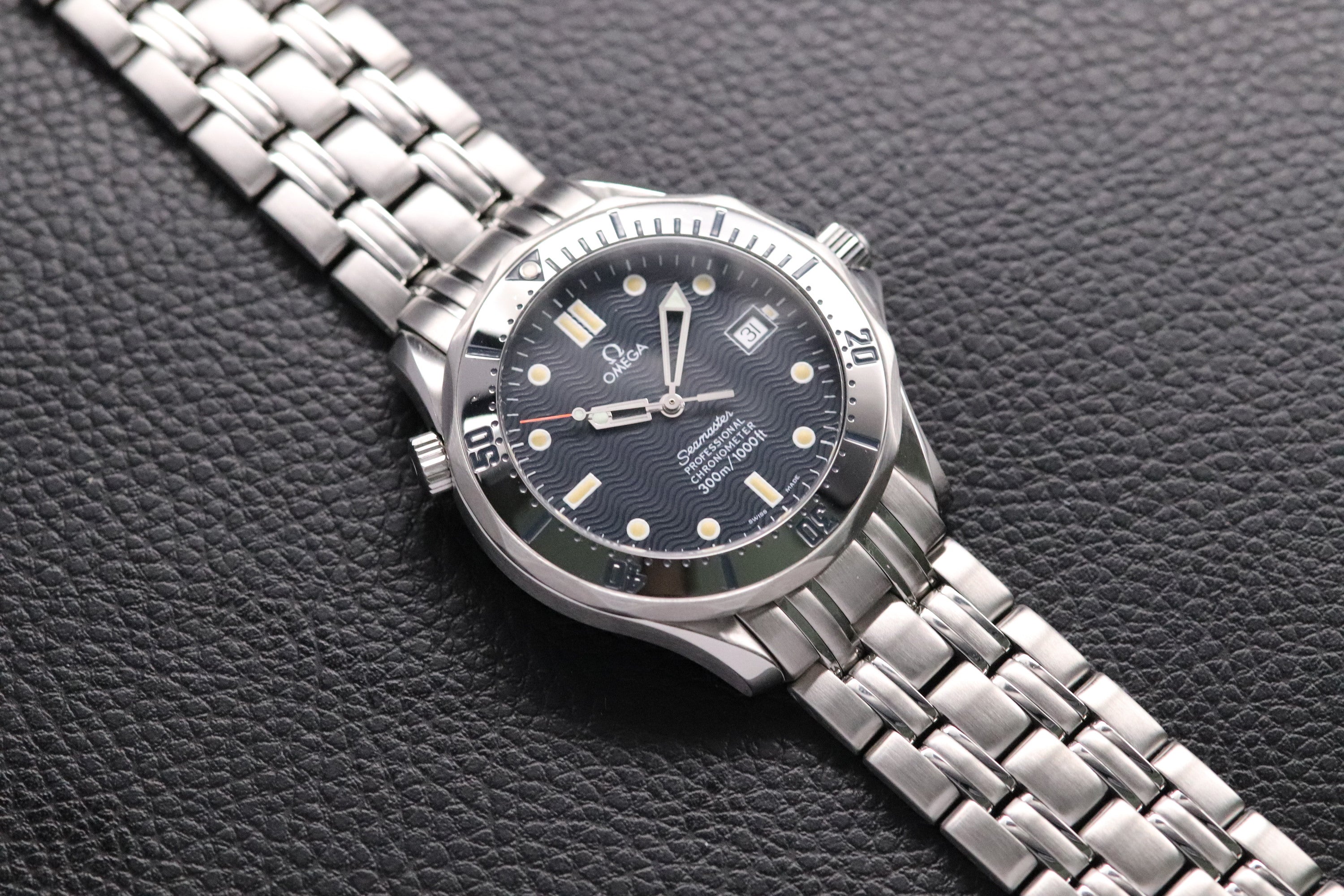 Omega Seamaster 2532.80 Blue Dial 1999