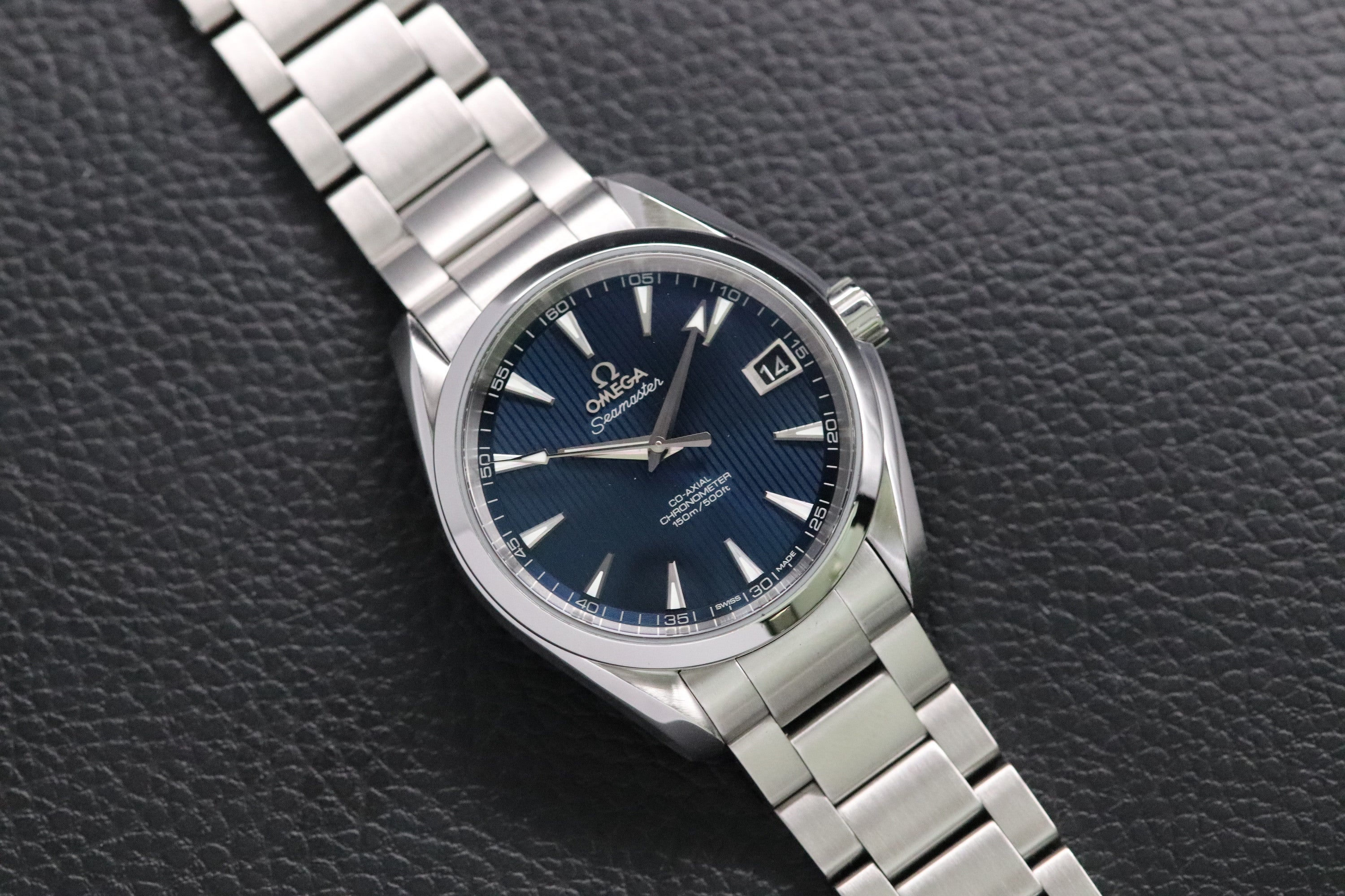 Omega Seamaster Aqua Terra 231.10.39.21.03.001 Blue Dial 2019