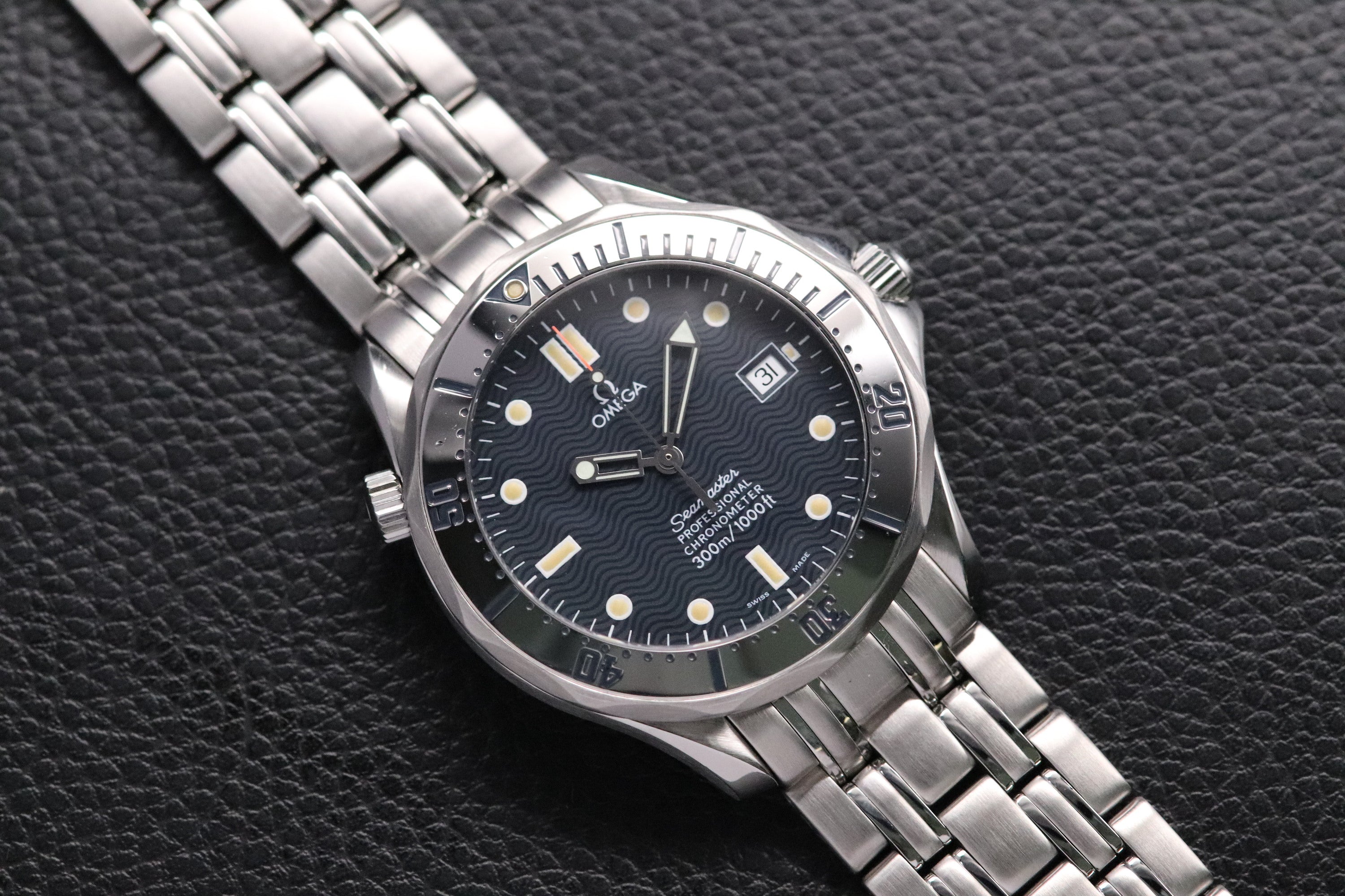 Omega Seamaster 2532.80 Blue Dial 1999