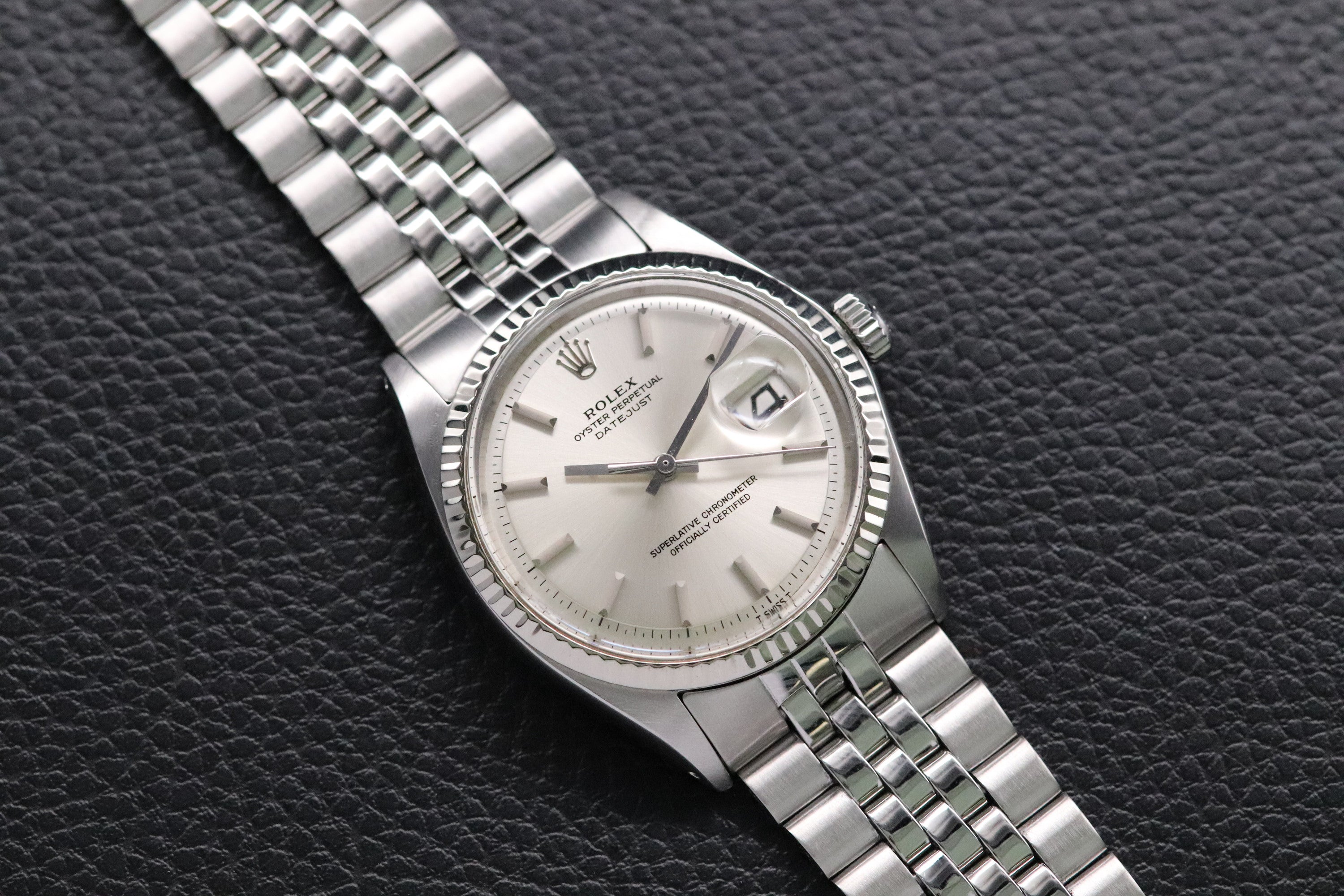 Rolex Datejust 1601 Silver Dial 1969