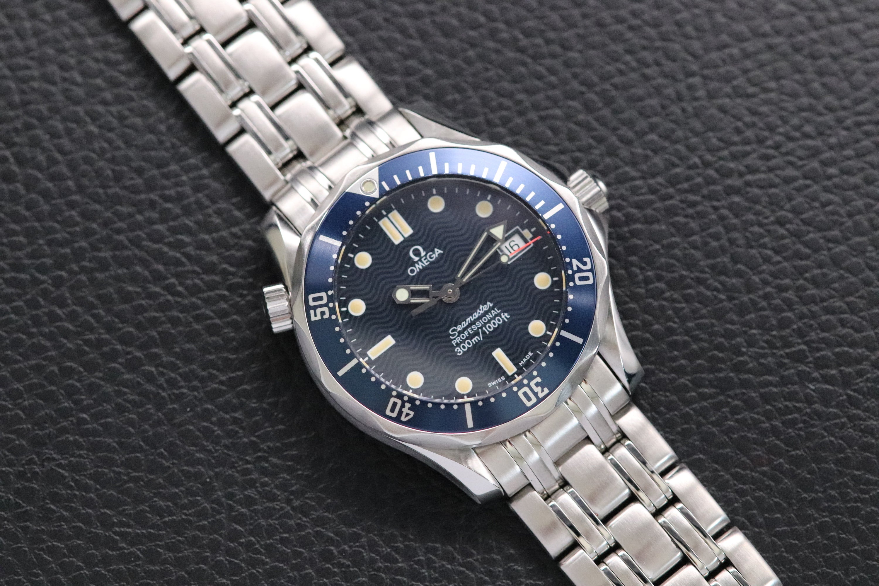 Omega Seamaster 300 2561.80 Blue Dial 1993