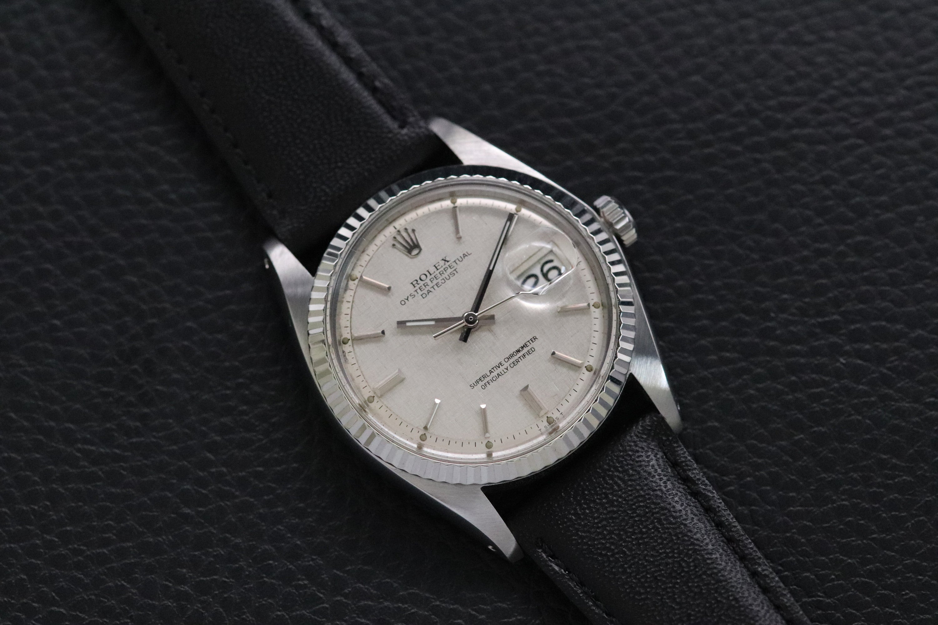 Rolex Datejust 1601 Linen Dial 1972