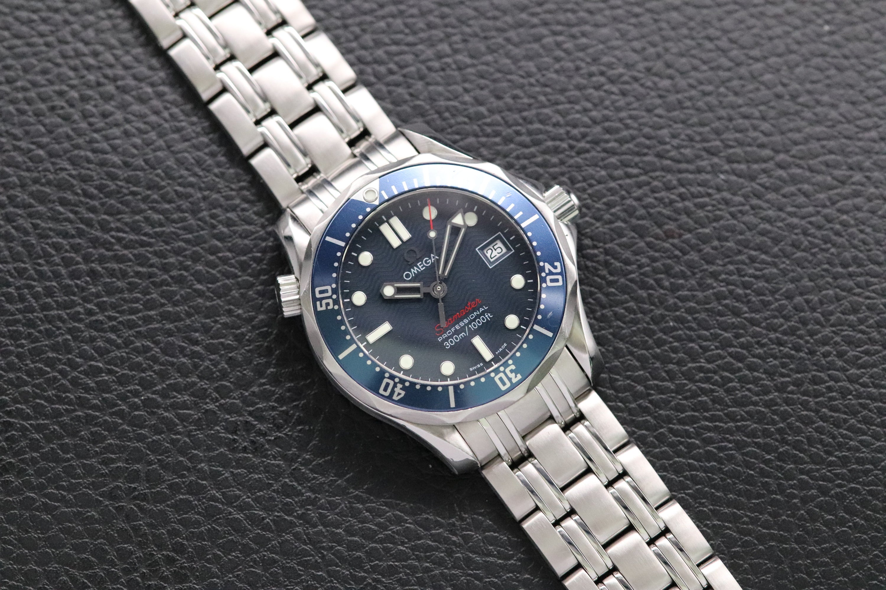 Omega Seamaster Diver 2223.80 Blue Dial 2012