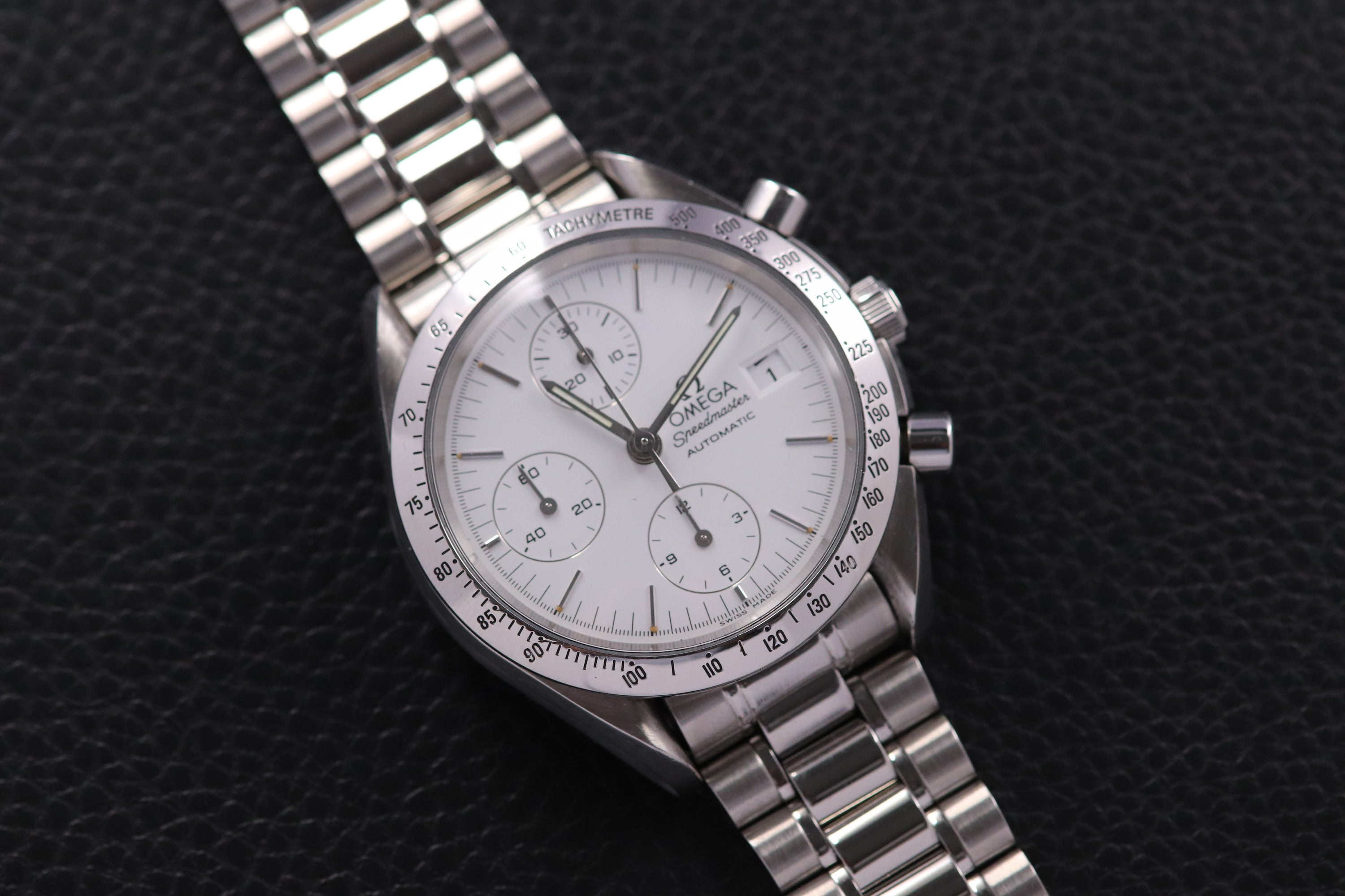 Omega Speedmaster Date 3511.20 White Dial 1993 Albino