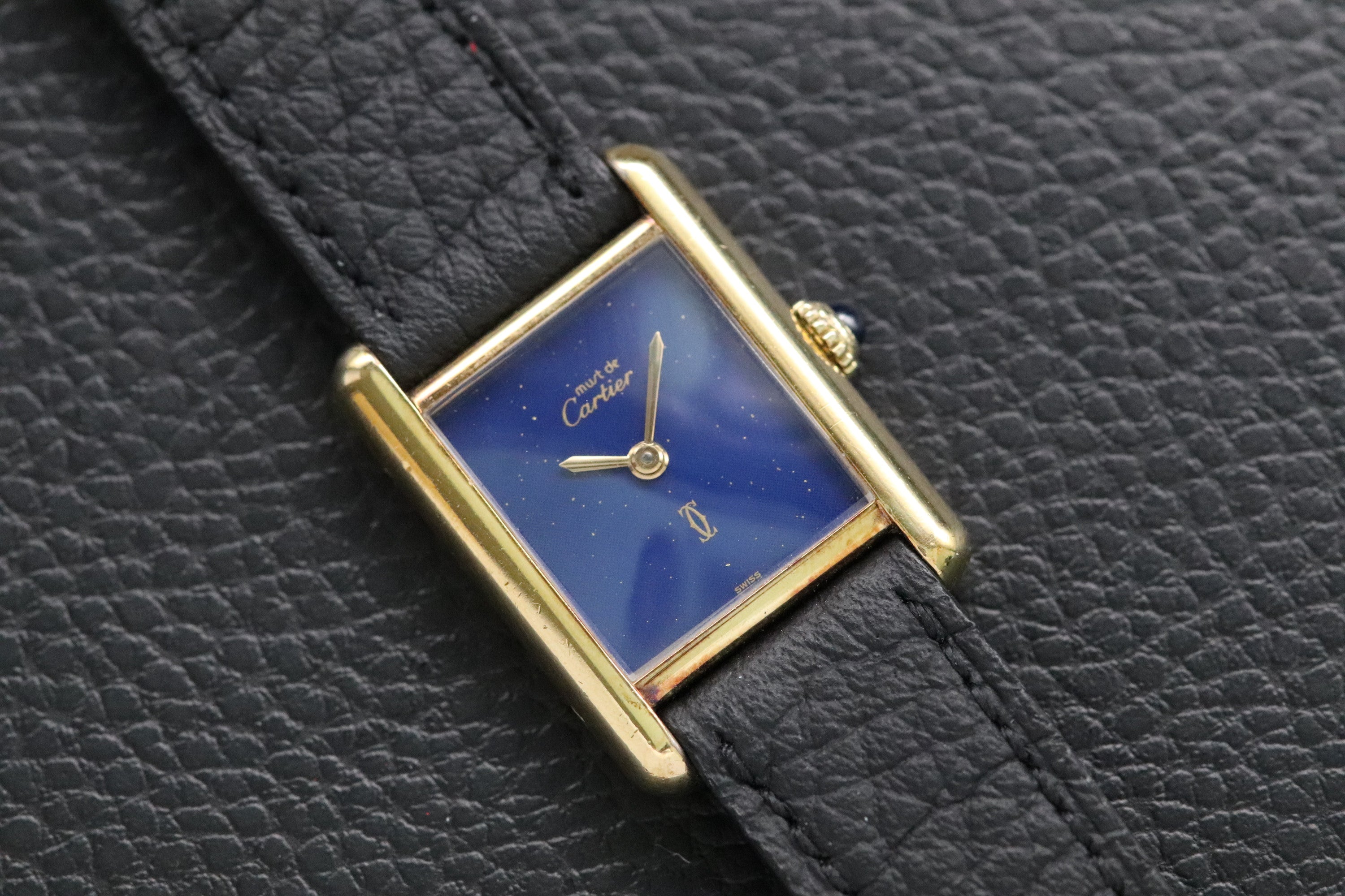 Cartier Tank Must Lapis Lazuli 1983