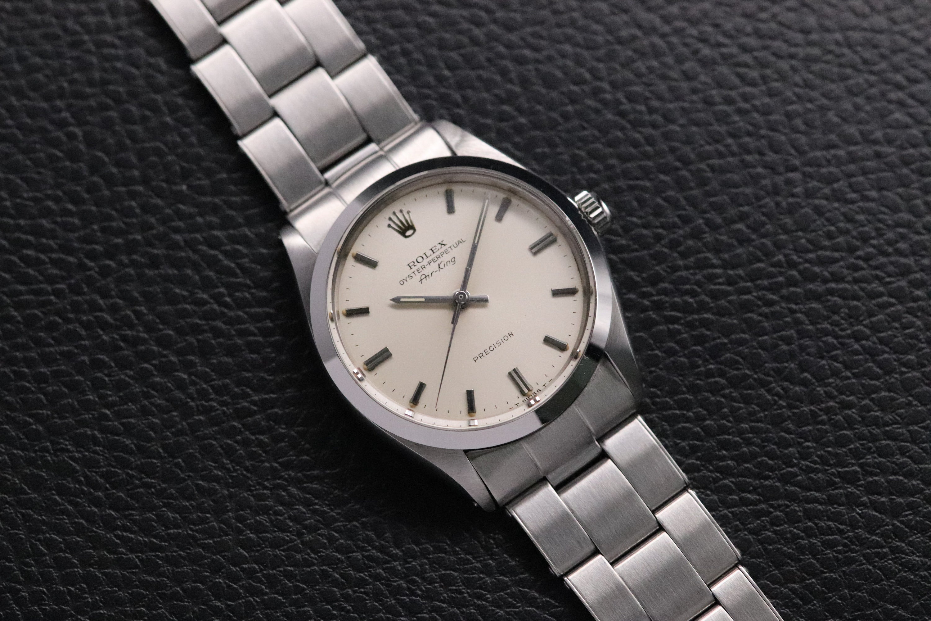 Rolex Air-King 5500 Silver Dial 1967